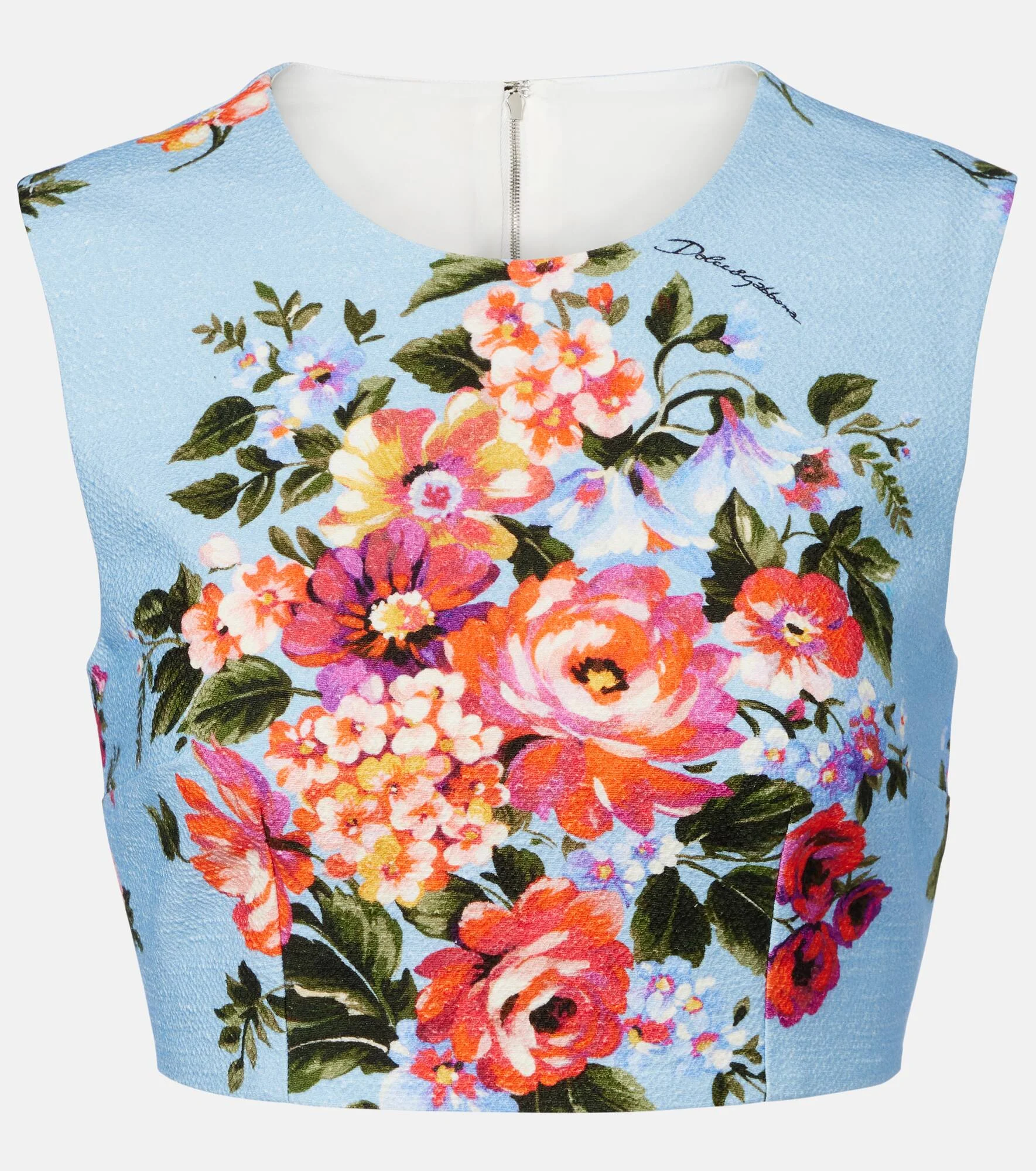 Floral cotton top - 1