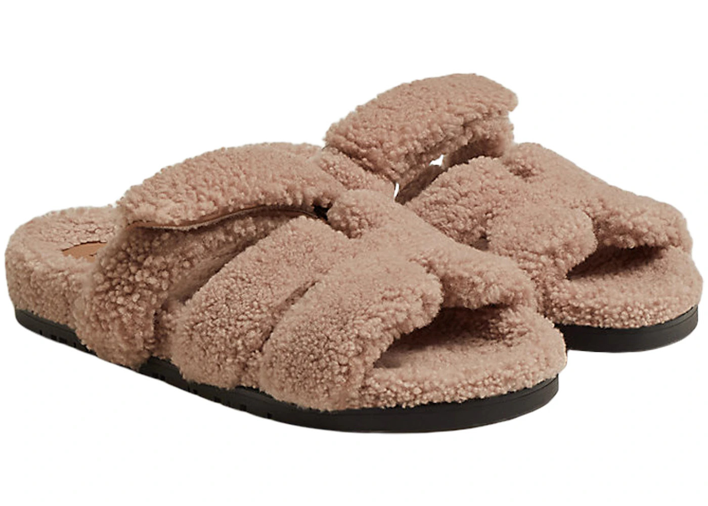 Hermes Chypre Sandal Pink Woolskin (Women's) - 2