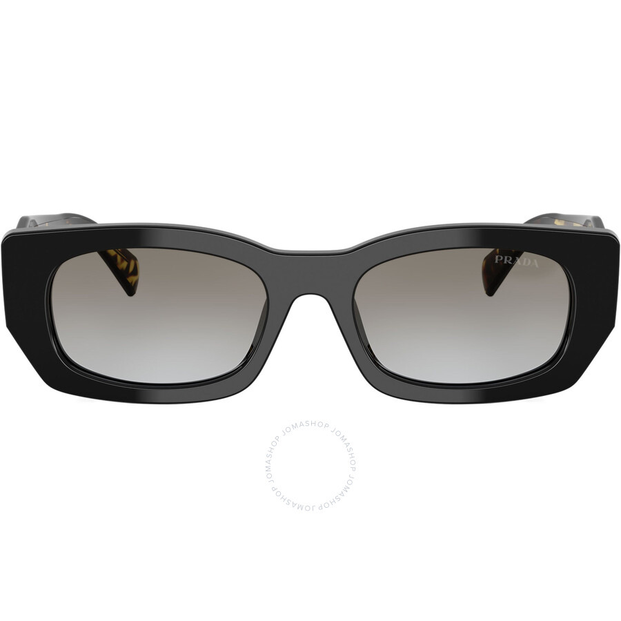 Prada Grey Gradient Rectangular Ladies Sunglasses PR B05S 3890A7 53 - 2