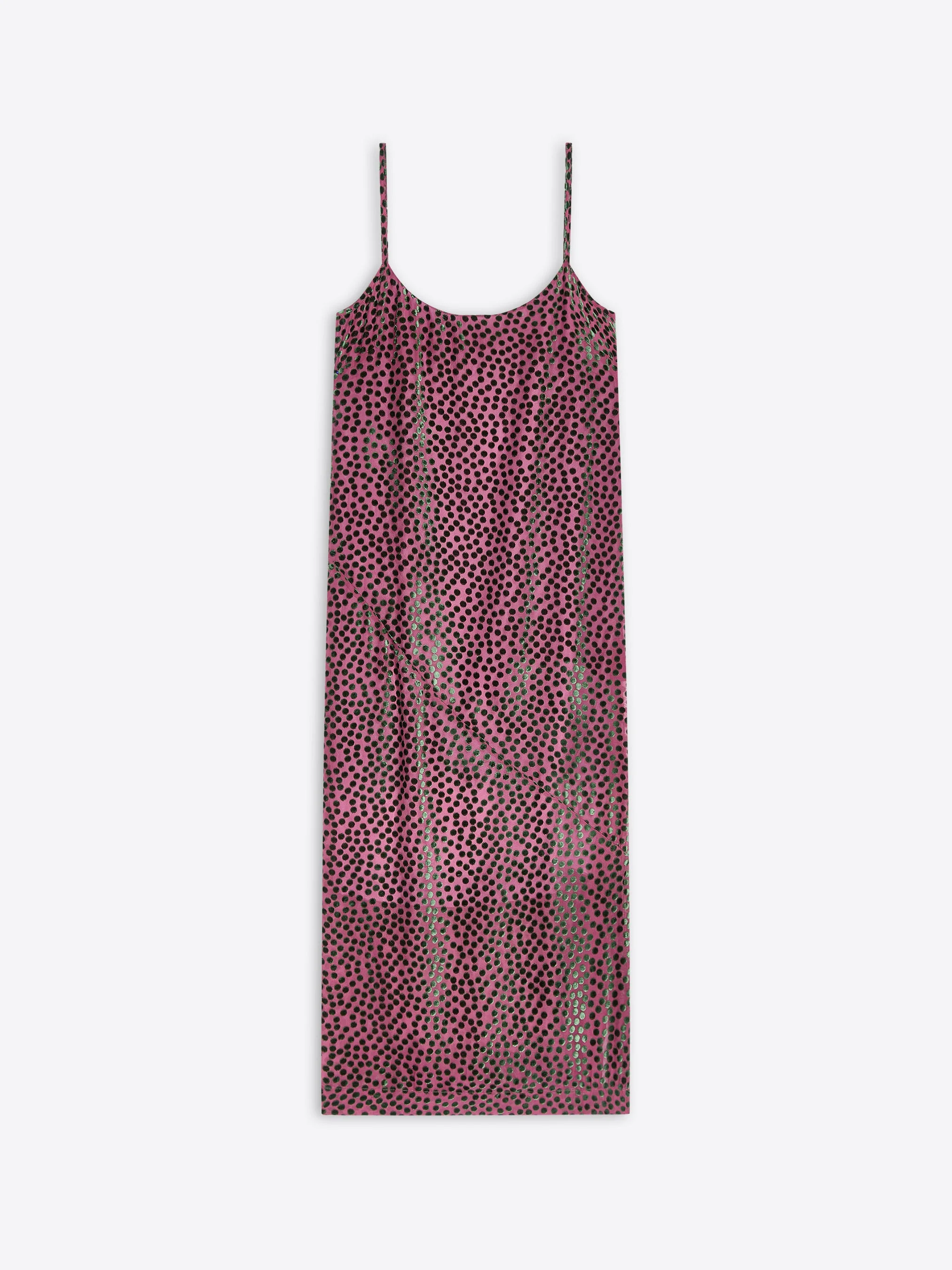 DEVORÉ SLIP DRESS - 1