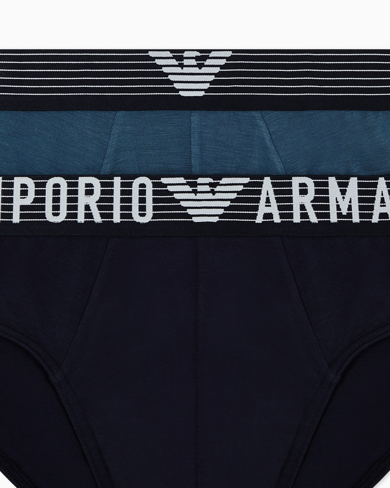 EMPORIO ARMANI TWO-PACK OF ASV SOFT-TOUCH VISCOSE BRIEFS outlook