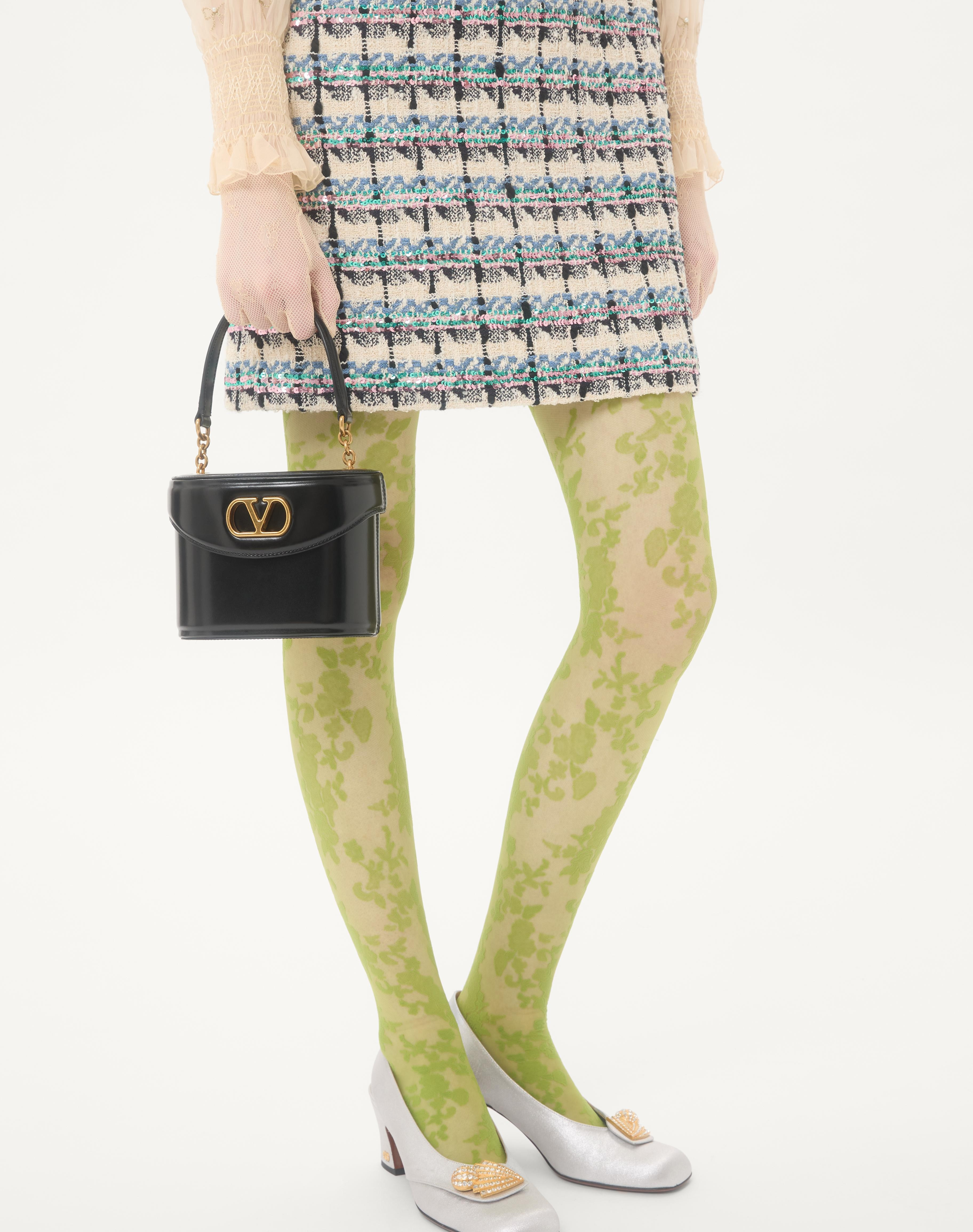 TWEED PAILLETTES EMBROIDERED SHORT DRESS - 3