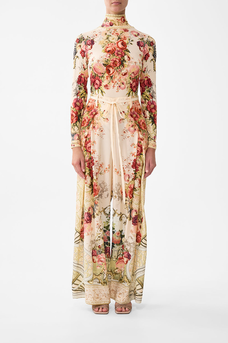 CAMILLA SOFT WIDE LEG PANT WITH TIE DETAIL outlook