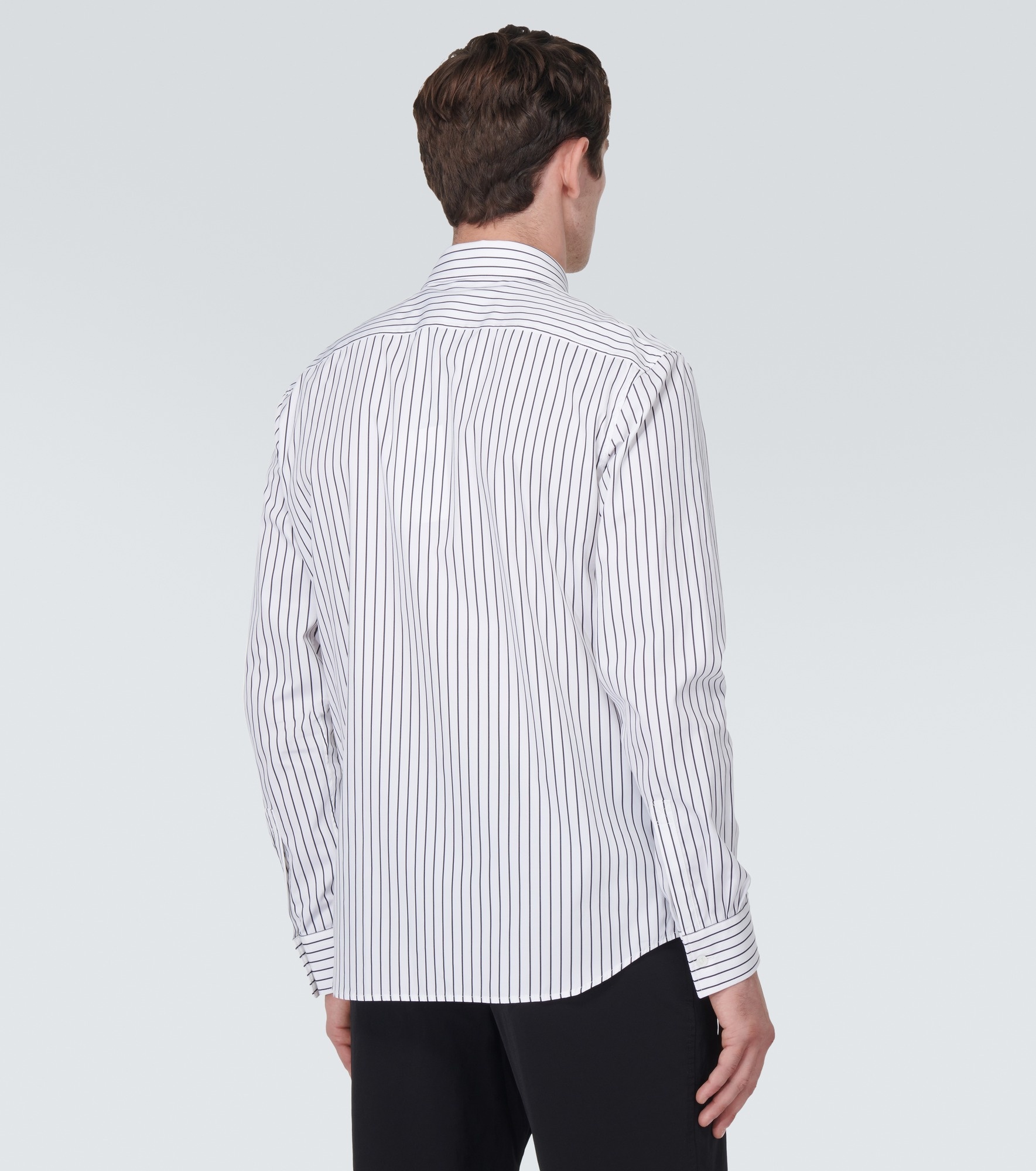 Striped cotton shirt - 4