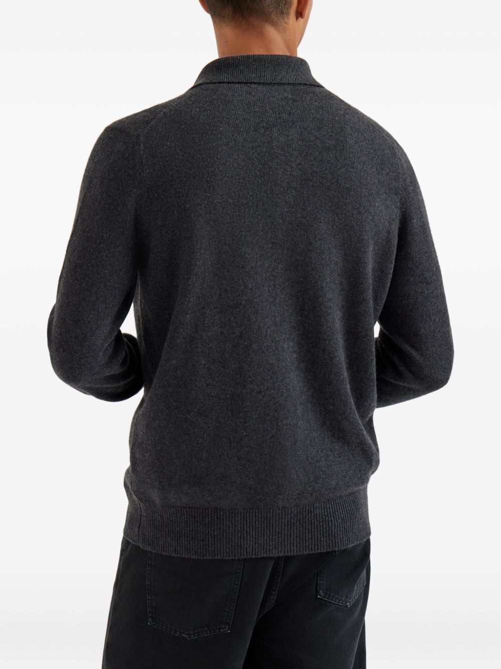 buttoned patch-pocket cardigan - 4