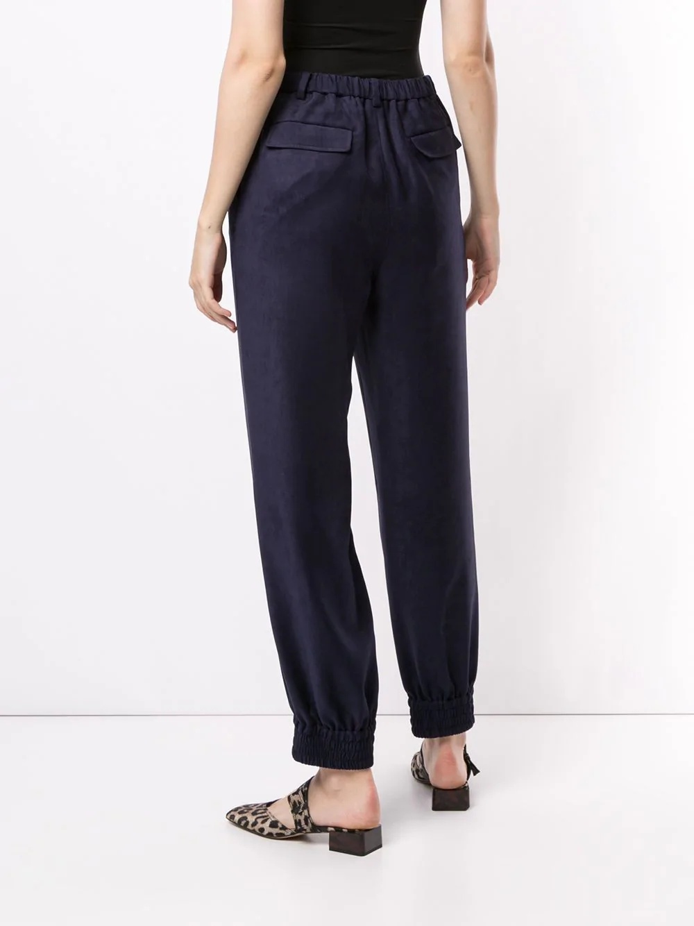 tapered leg trousers - 4