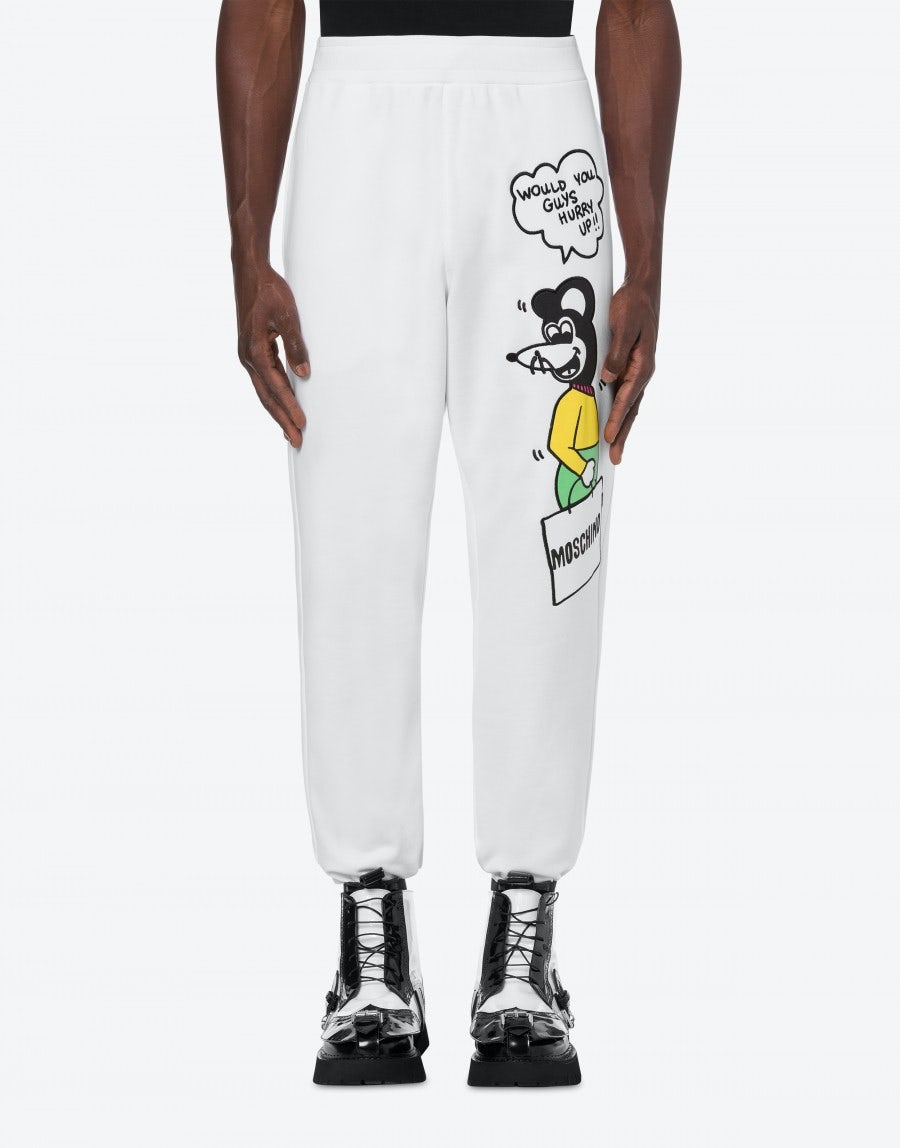 MOSCHINO COMICS CHARACTERS ORGANIC COTTON JOGGING - 2