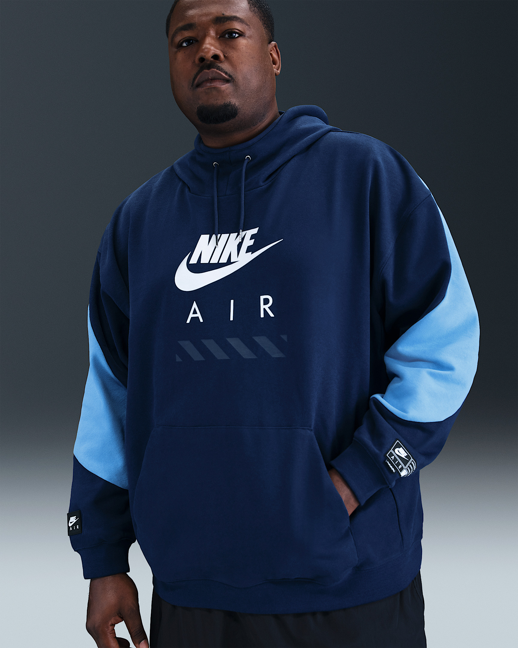 Nike Air Men's Fleece Pullover Hoodie - 9