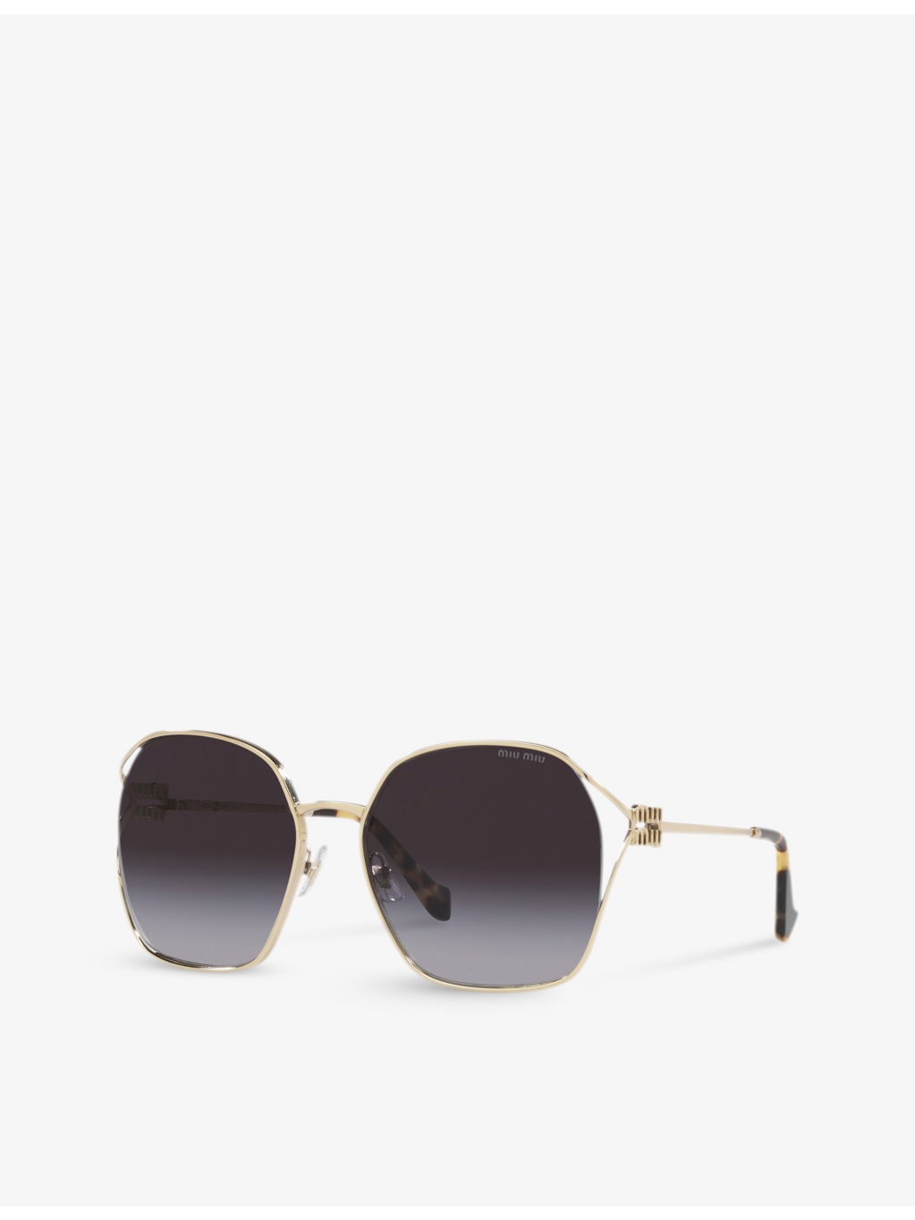 MU 52WS square-frame metal sunglasses - 2