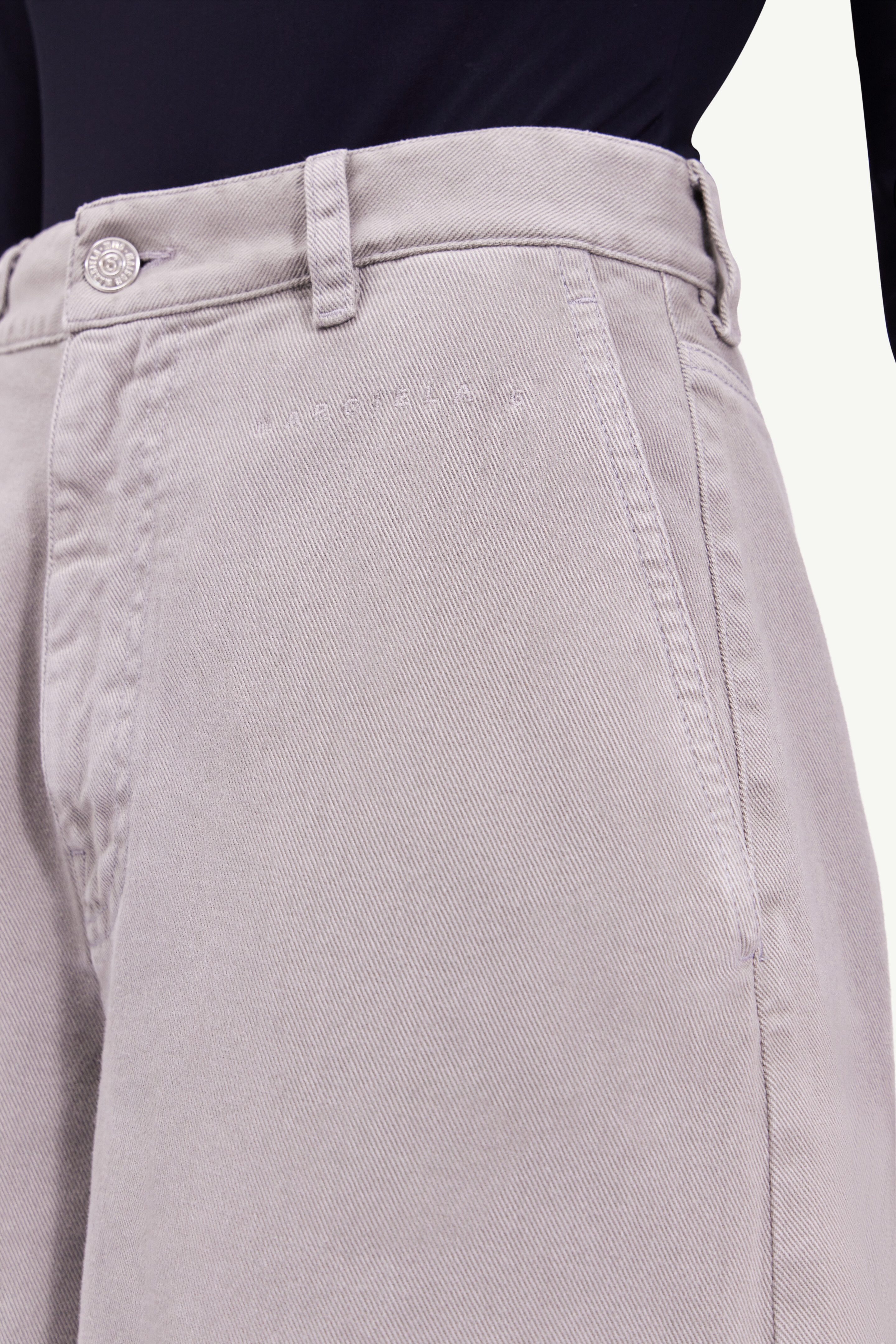 Oversized cropped jeans - 5