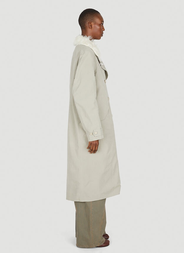 Our Legacy DB Buta Coat in Grey | lncc | REVERSIBLE