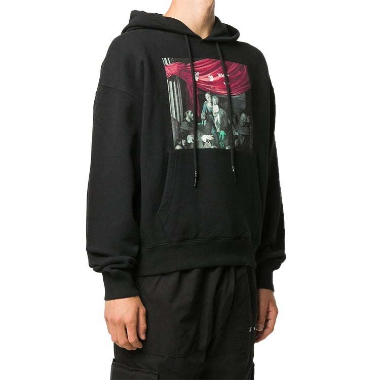 Off-White Caravaggio Paint Over Tee 'Black' OMBB037E20FLE0031010 - 3