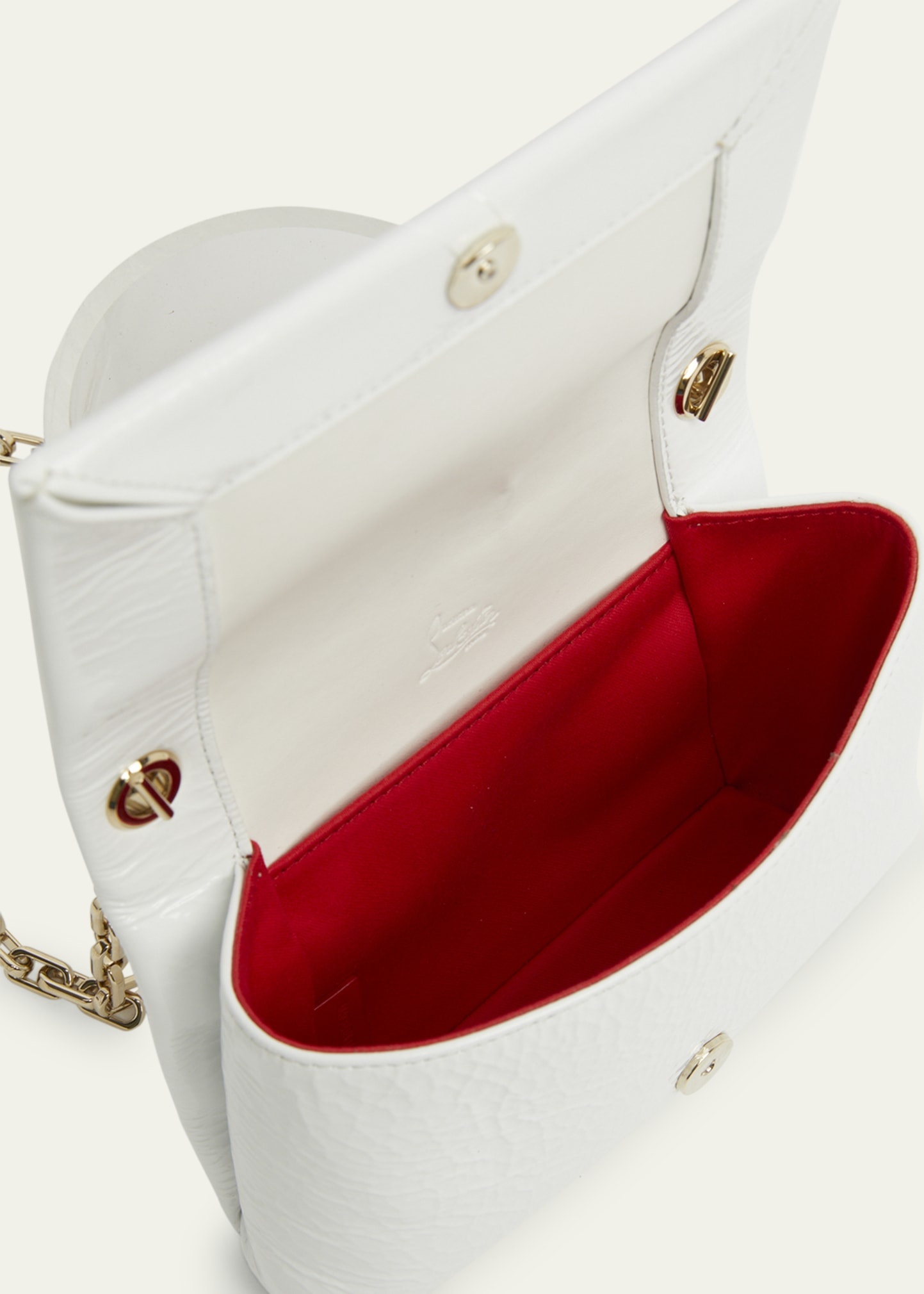 Loubi54 Small Clutch Bag in Naplak Leather - 3