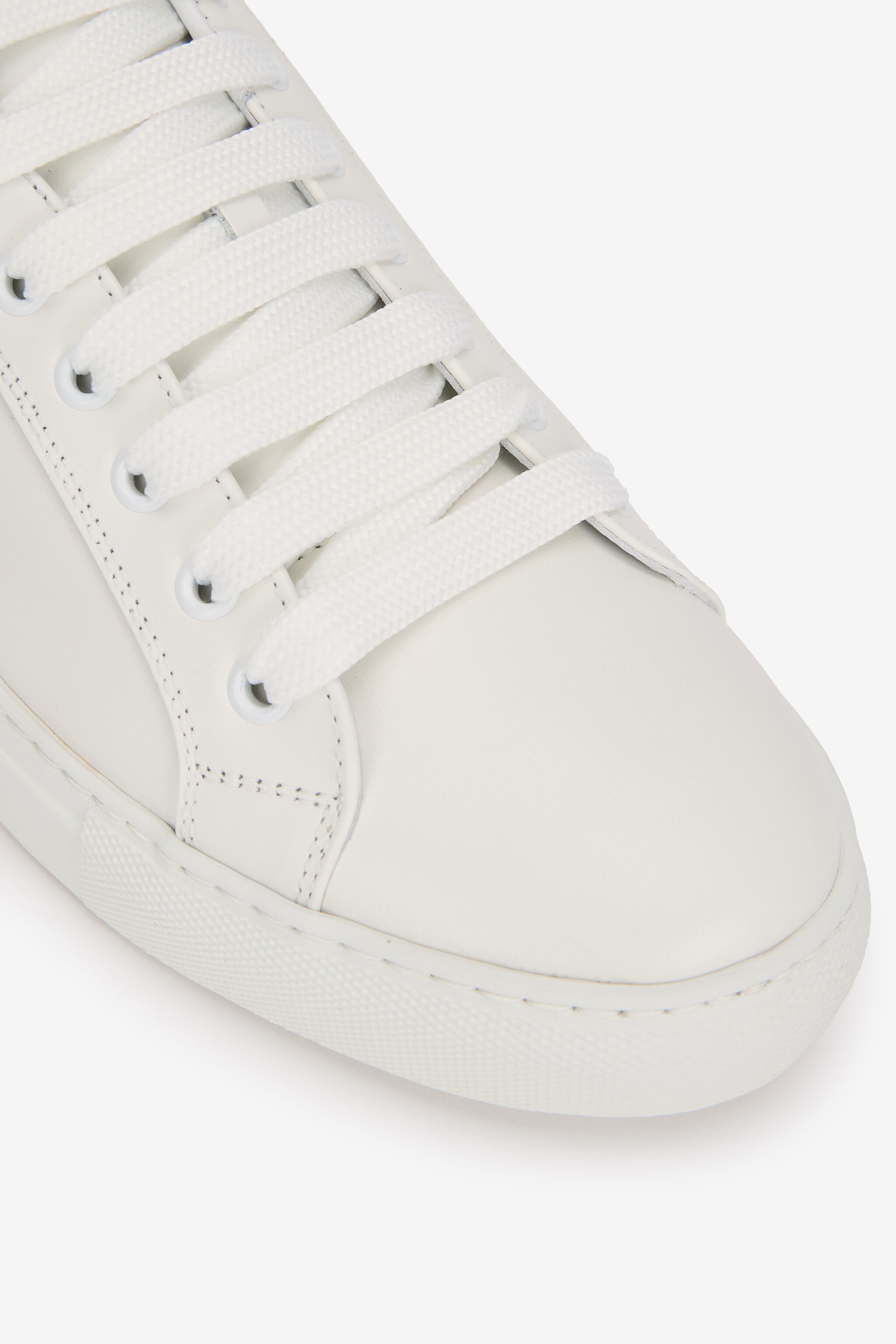 Sneakers With Jaguar Skin Insert - 5