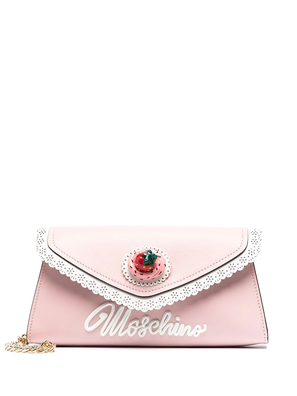 Icing-effect clutch bag - 1