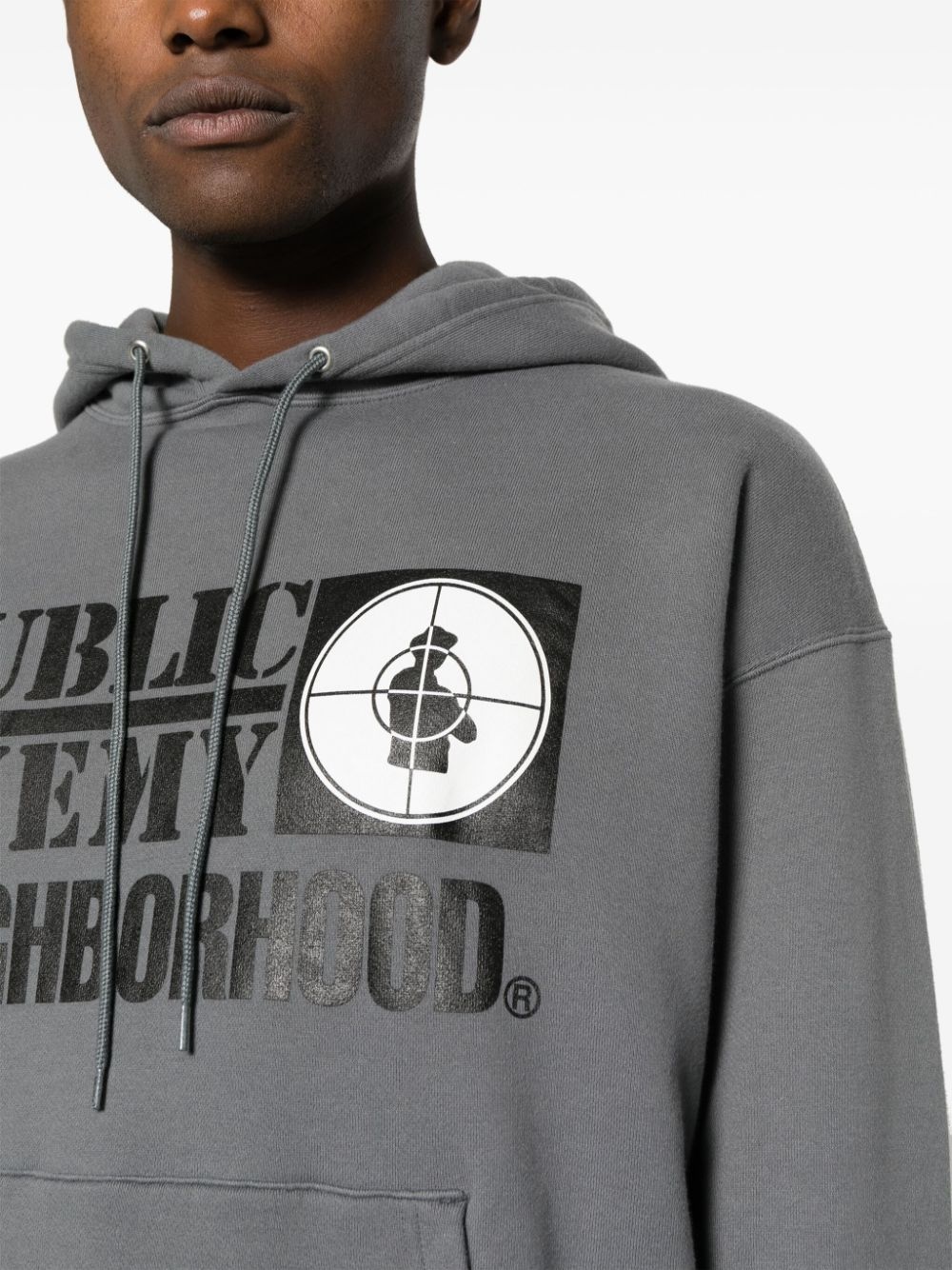 NEIGHBORHOOD♡ NH X PUBLIC ENEMY . SWEATPARKA LS Neighborhood x Public Enemy L/S Sweatparka 'Black'