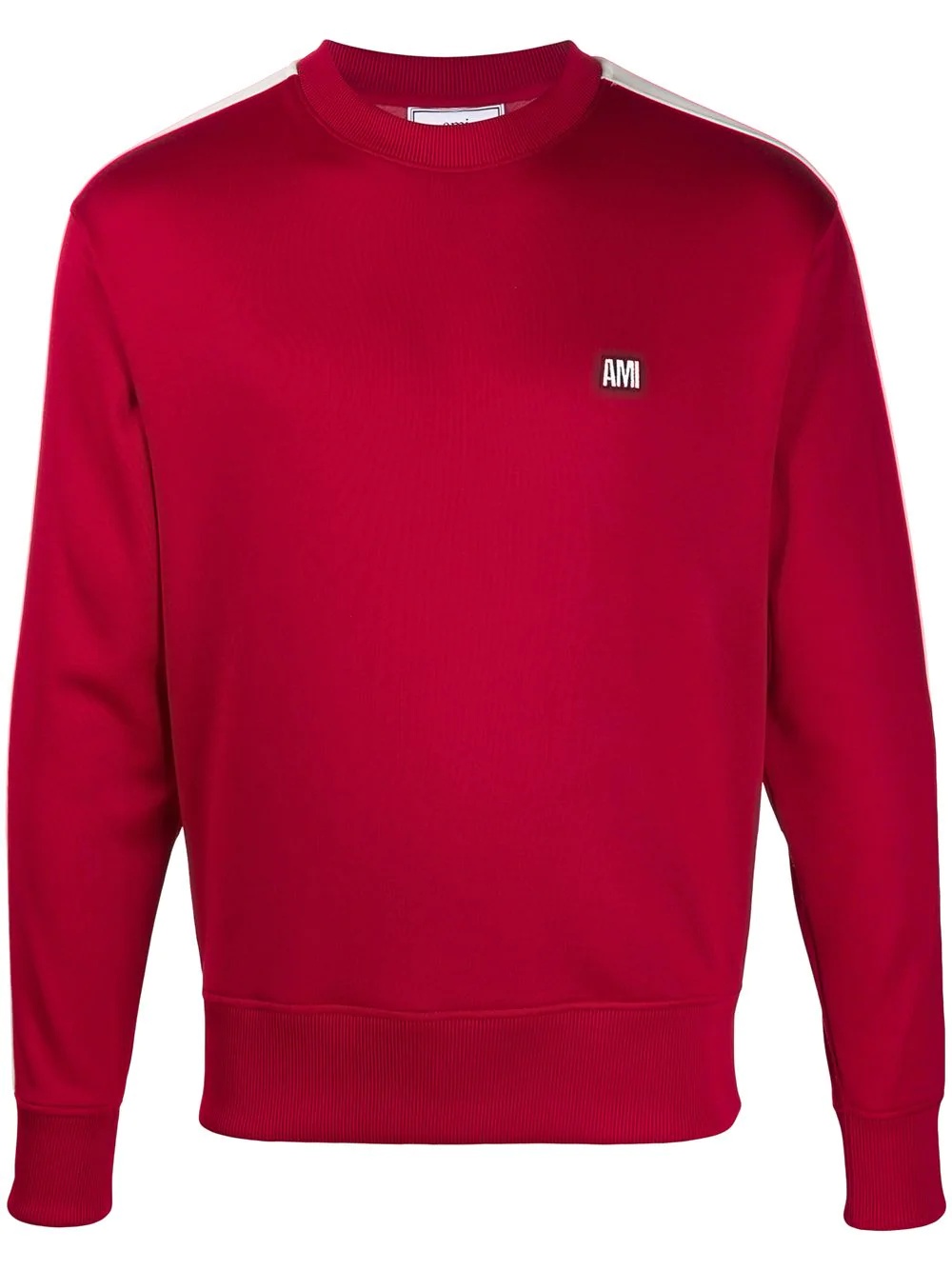 technical sweatshirt with Ami chest embroidery - 1