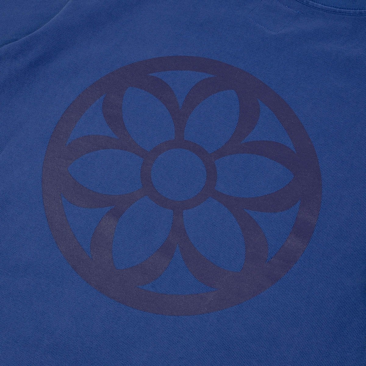 GA-LS-COB GOOD ART HLYWD Heavyweight Long Sleeve Crew Neck T-Shirt - Cobalt Blue - 6