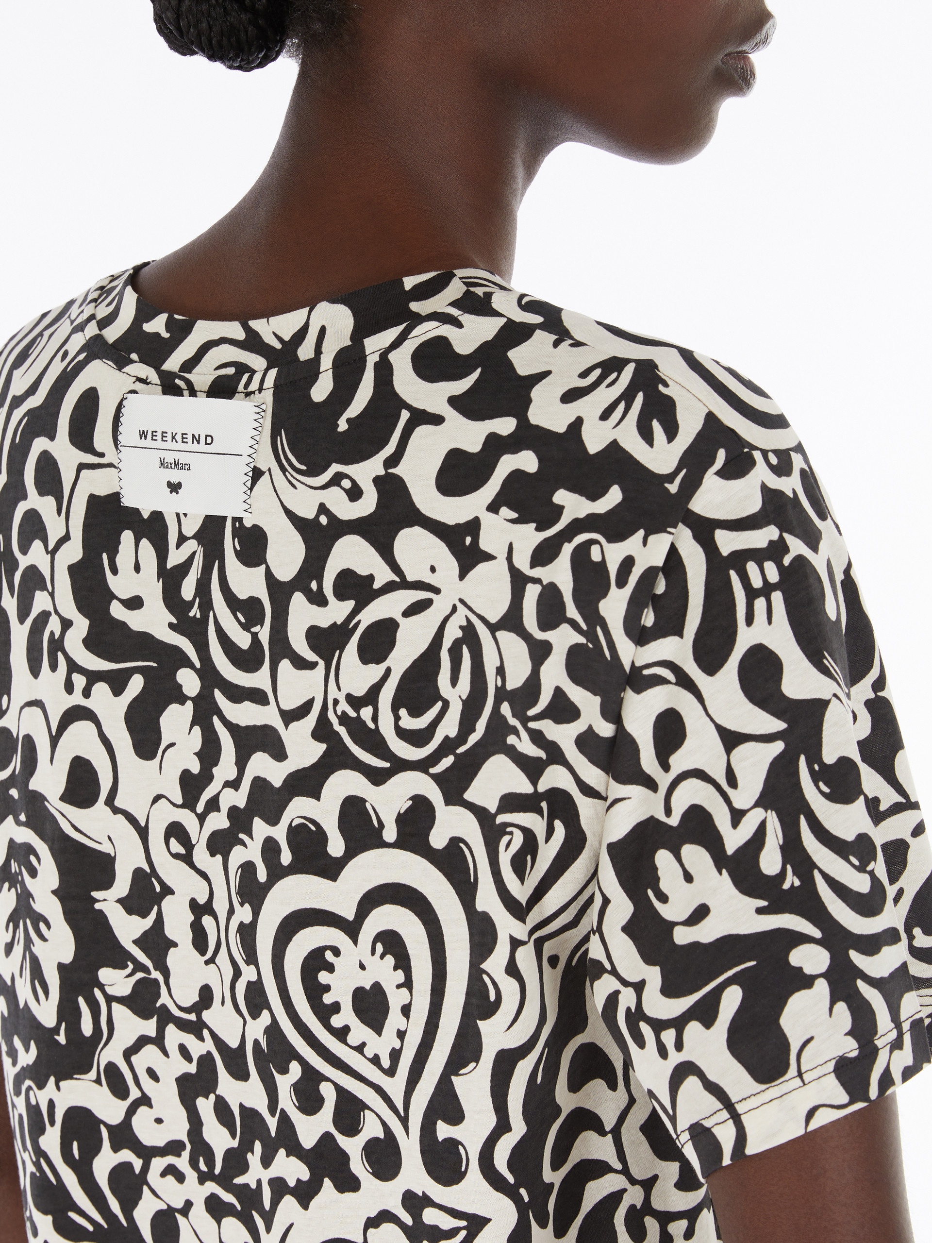 CADINE Printed jersey T-shirt - 6