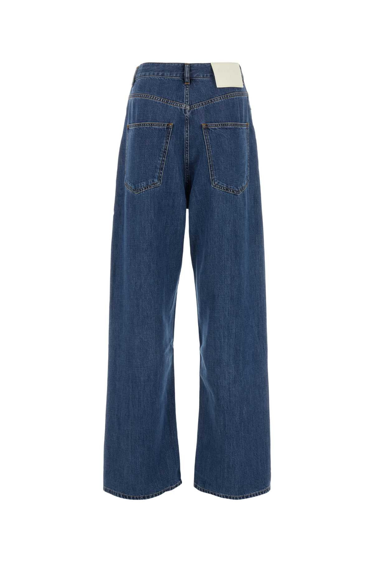 Valentino Garavani Women Denim Wide-Leg Jeans - 2