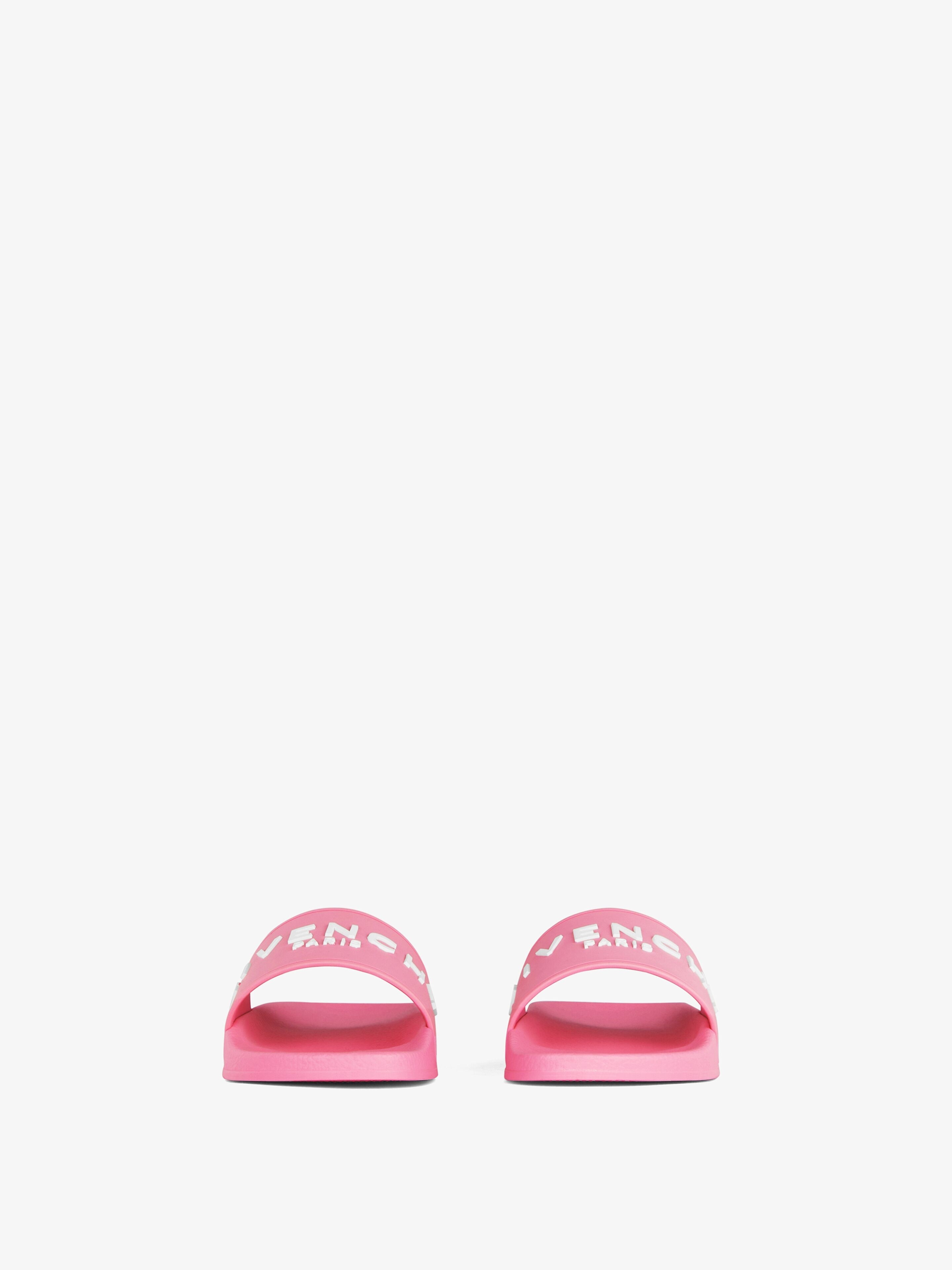 GIVENCHY PARIS FLAT SANDALS IN RUBBER - 2