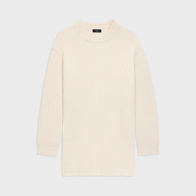 Mini Sweater Dress in Merino Wool 1