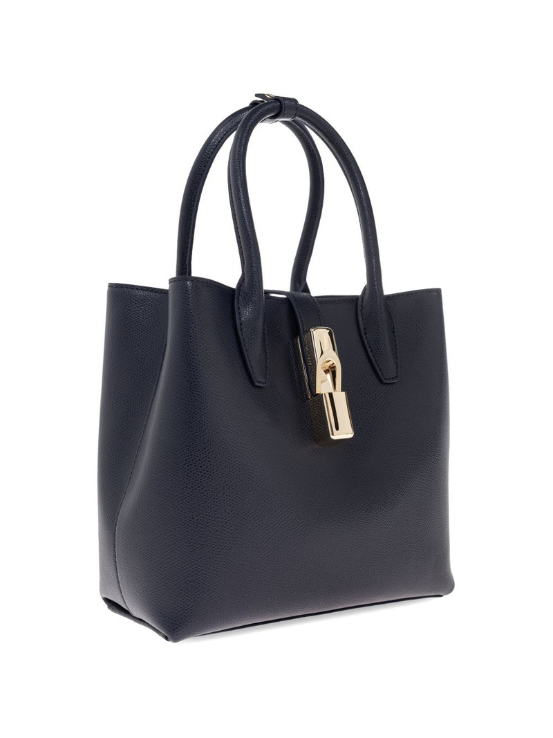 top-handle lock tote bag 4