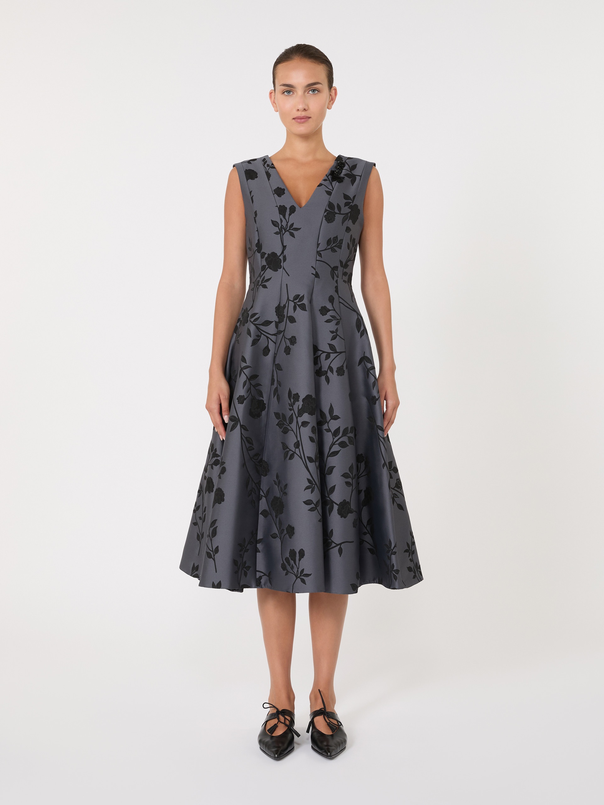 CLEA Cotton-blend jacquard dress - 3