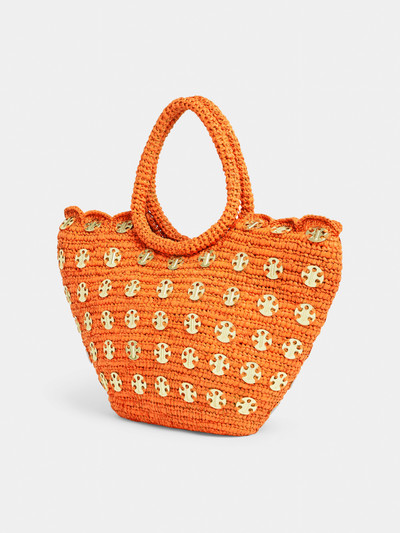 Paco Rabanne ORANGE BASKET WITH GOLD DISCS outlook