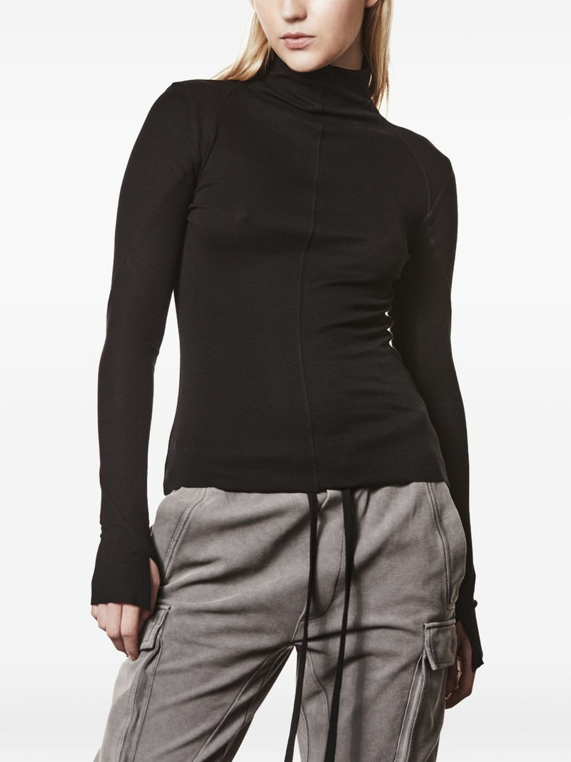 high-neck long-sleeve T-shirt 1
