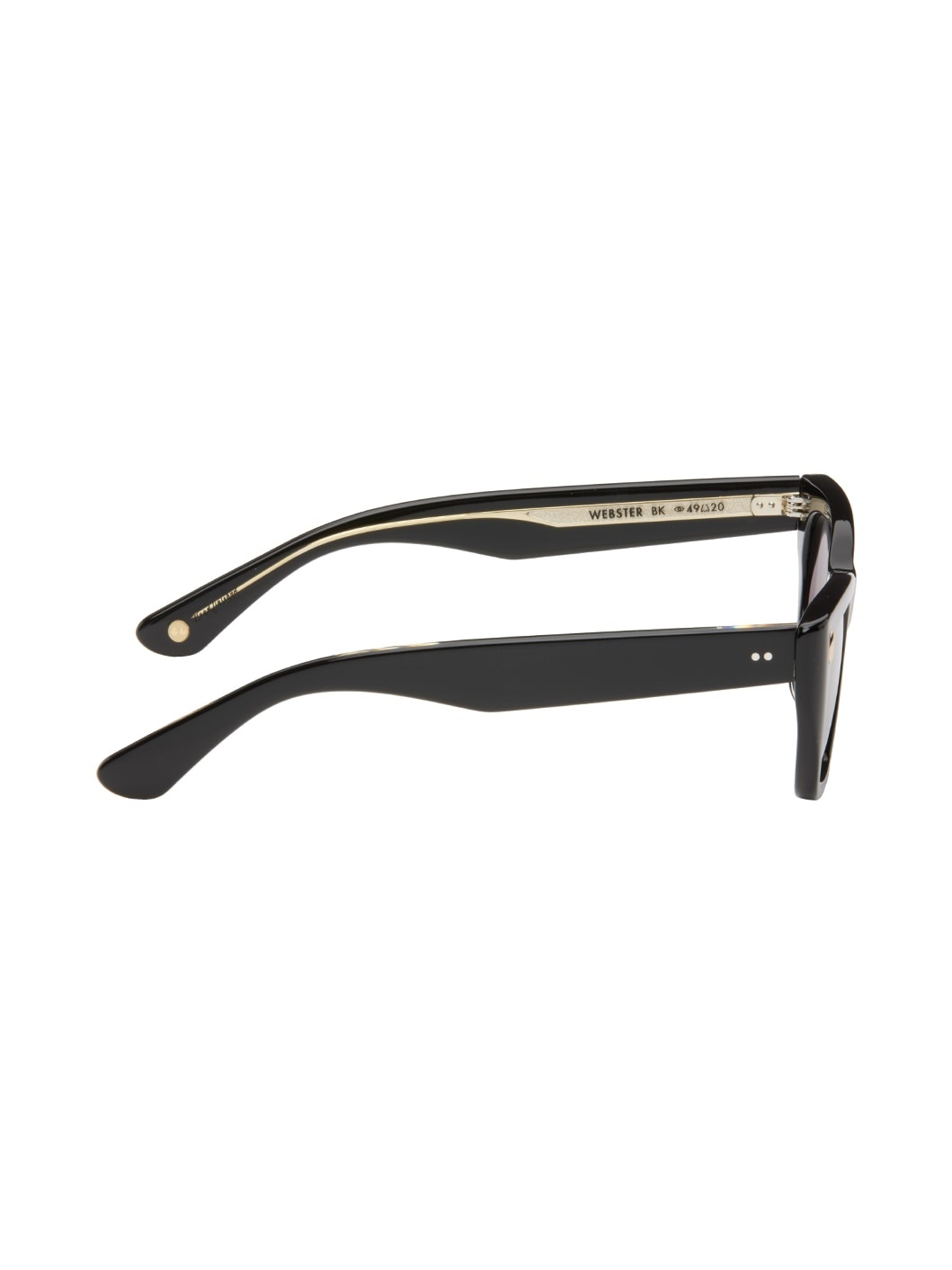 Black Webster Sunglasses - 2