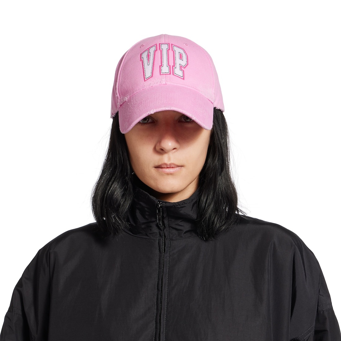 Women's Vip Teamp Logo Cap in Baby Pink - 5