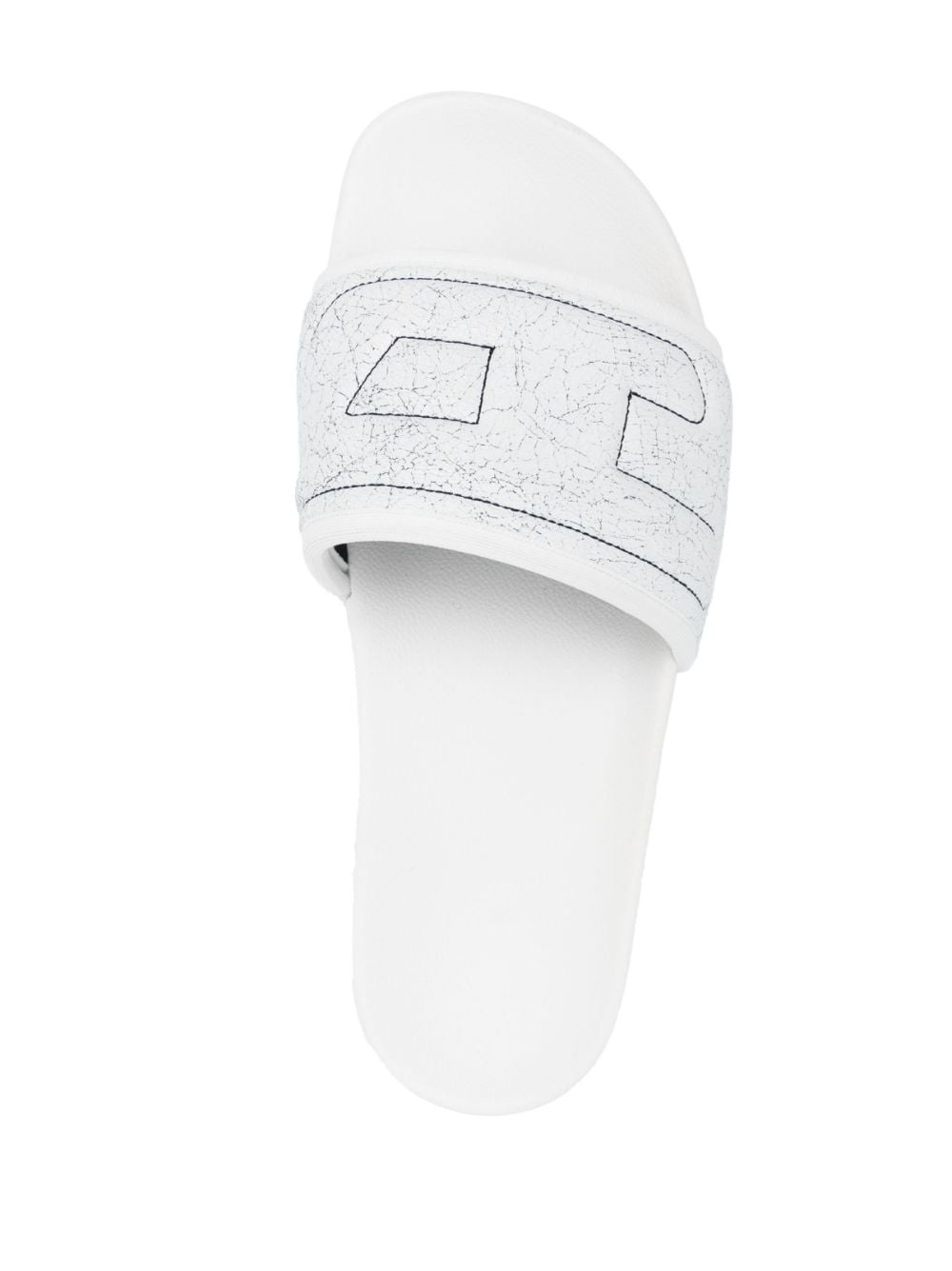 Mayemi logo-embroidered slides - 4