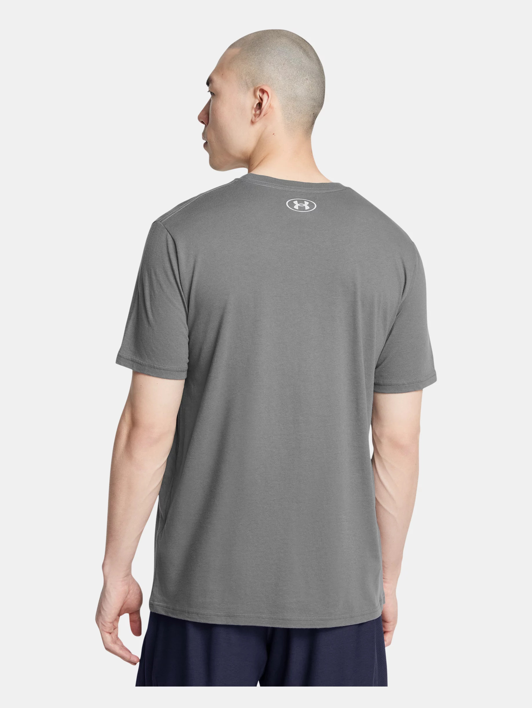 Men's UA Baseball Script Worn Short Sleeve - 4