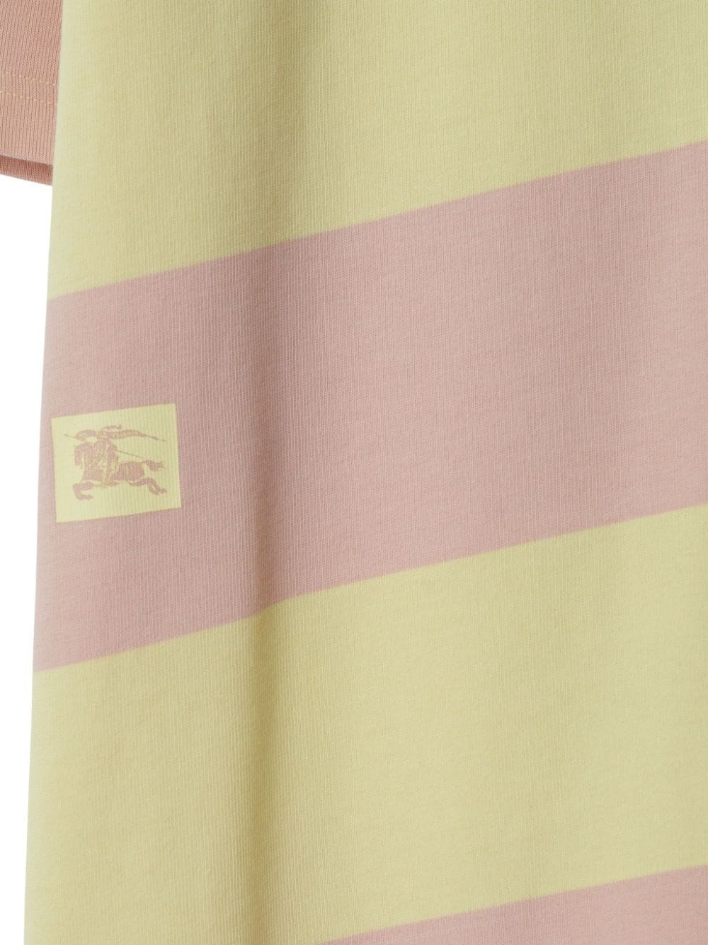 striped cotton polo shirt - 6