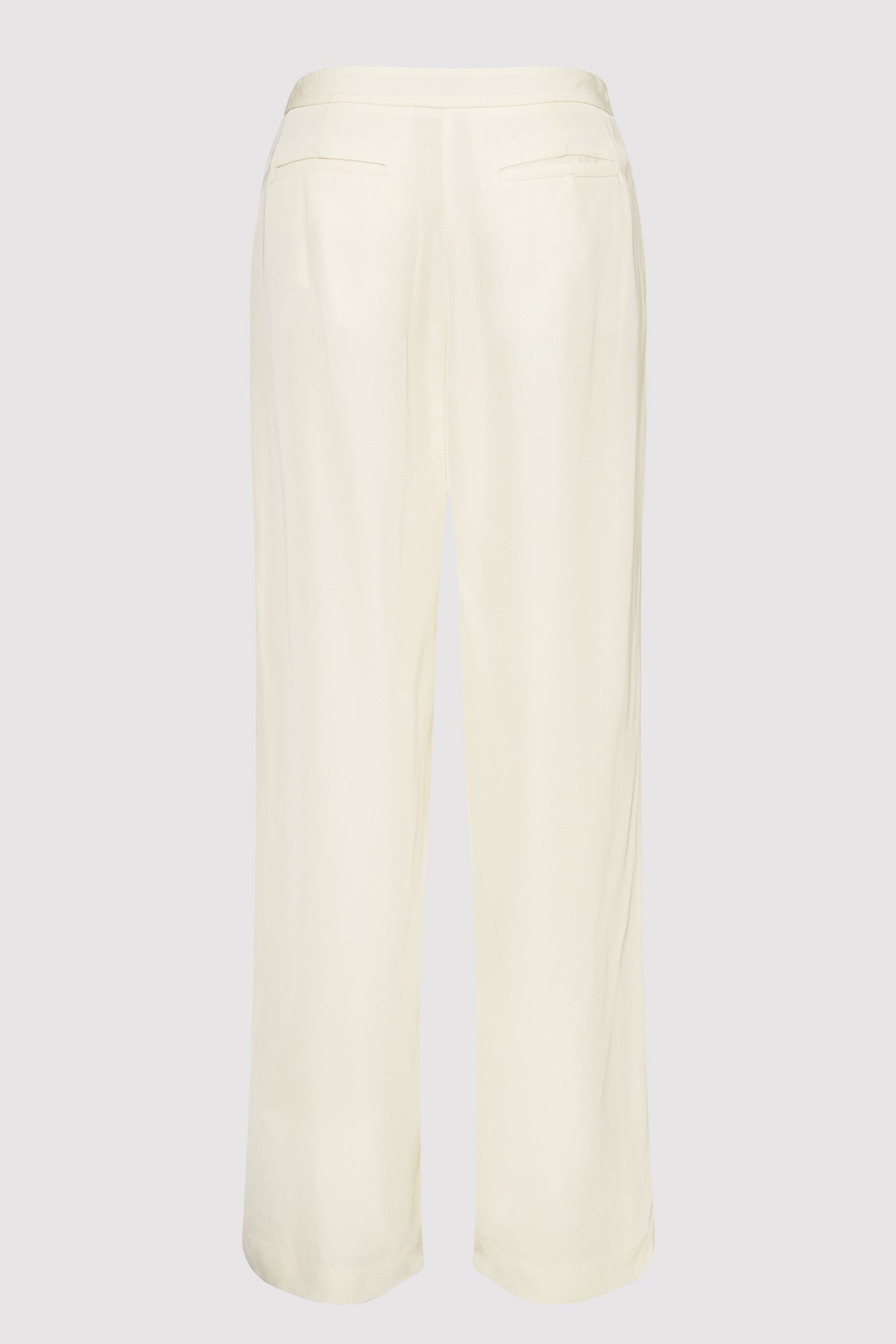 Overlap Waist Trousers - Cool White - 6