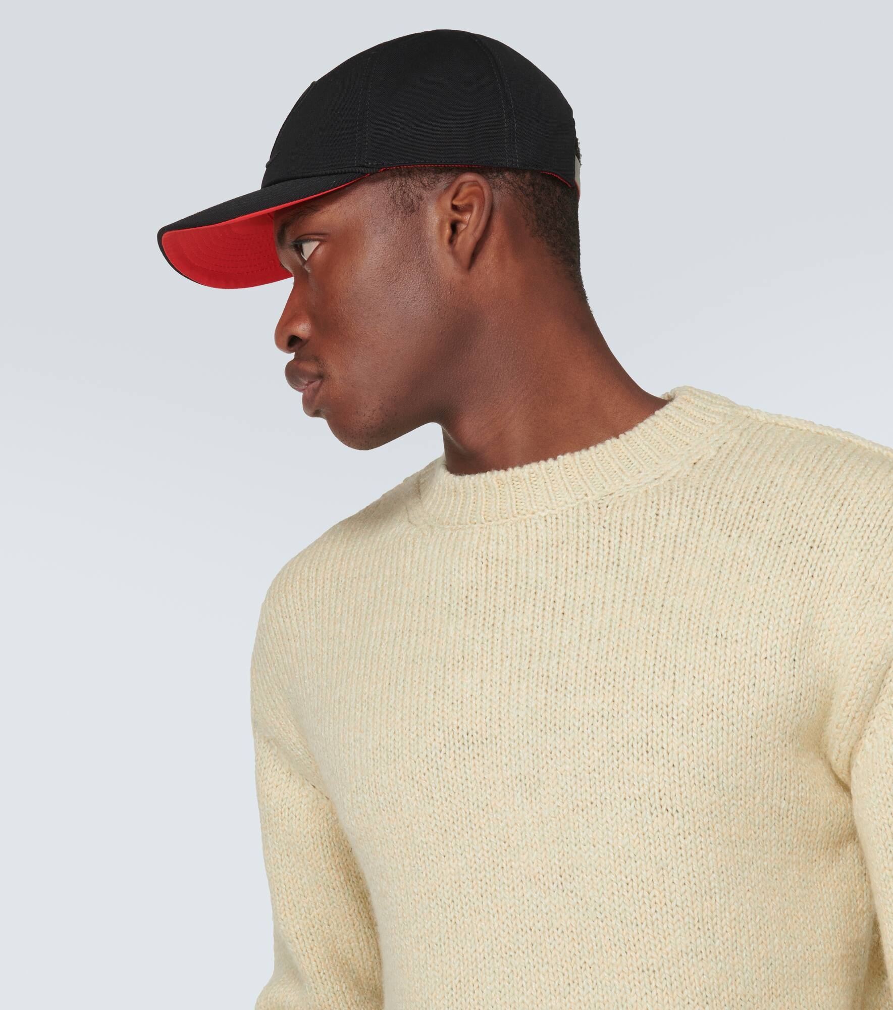 Mooncrest cotton canvas baseball cap - 3