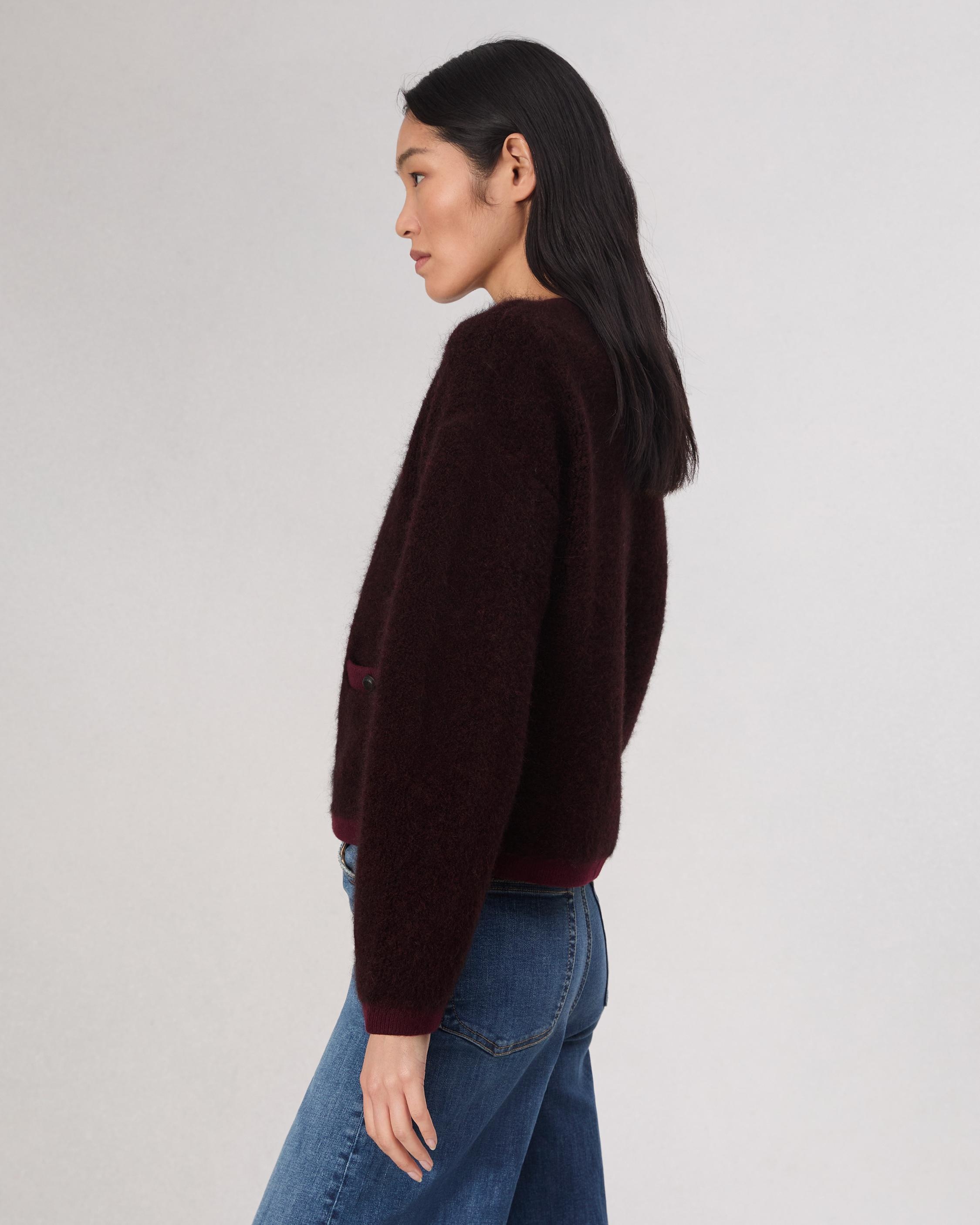 Kaia Boucle Cardigan - 4