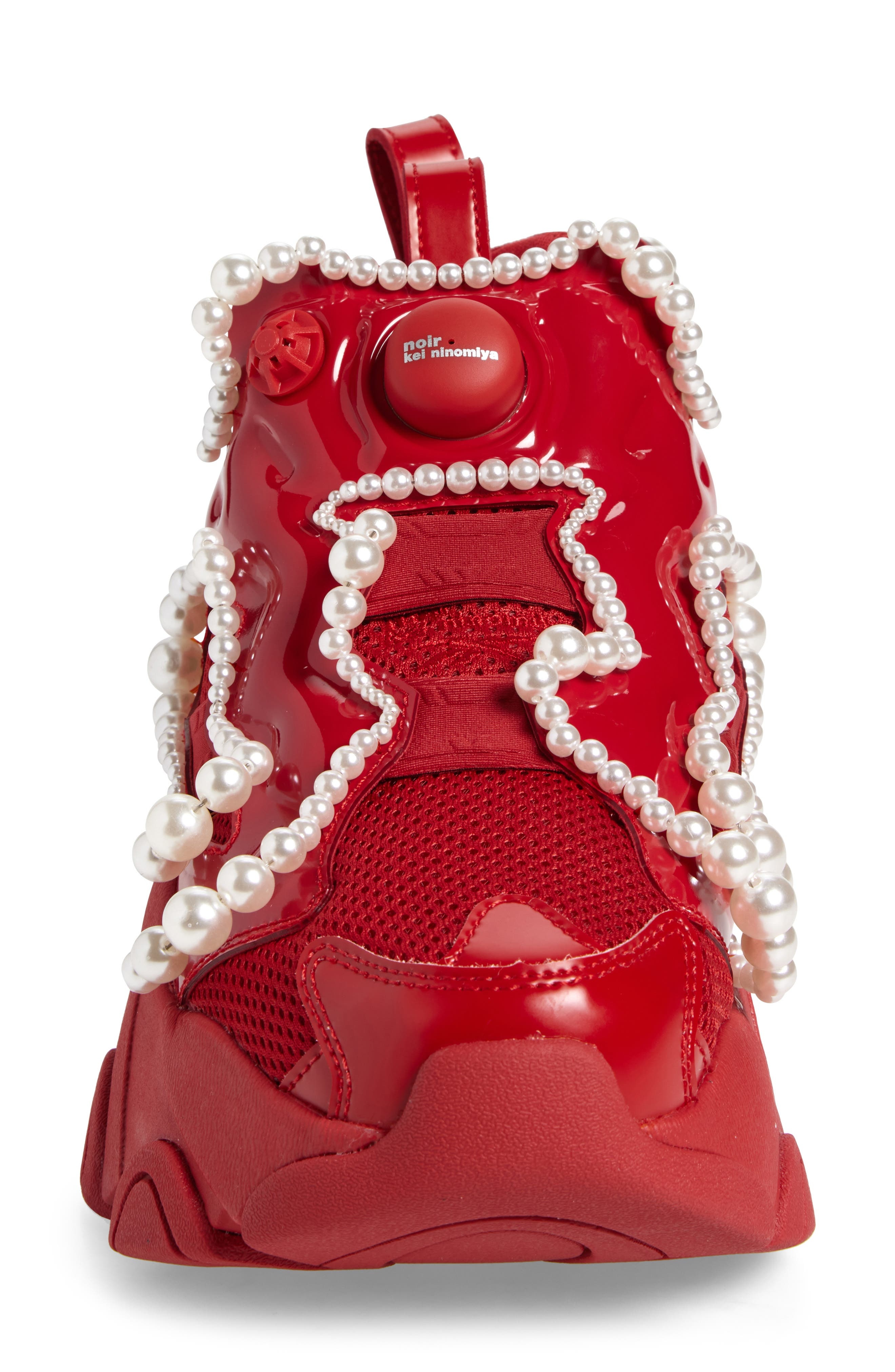 Noir Kei Ninomiya x Reebok Instapump Fury Platform Sneaker in Red at Nordstrom - 4