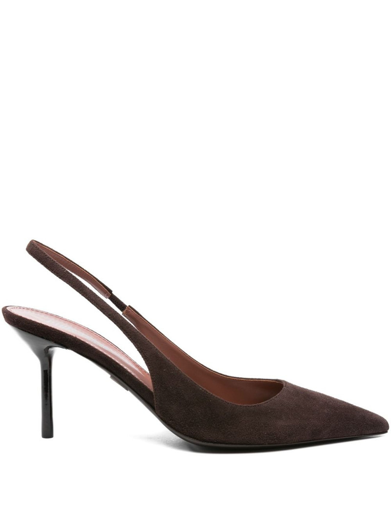 75mm slingback pointed-toe sandals 1
