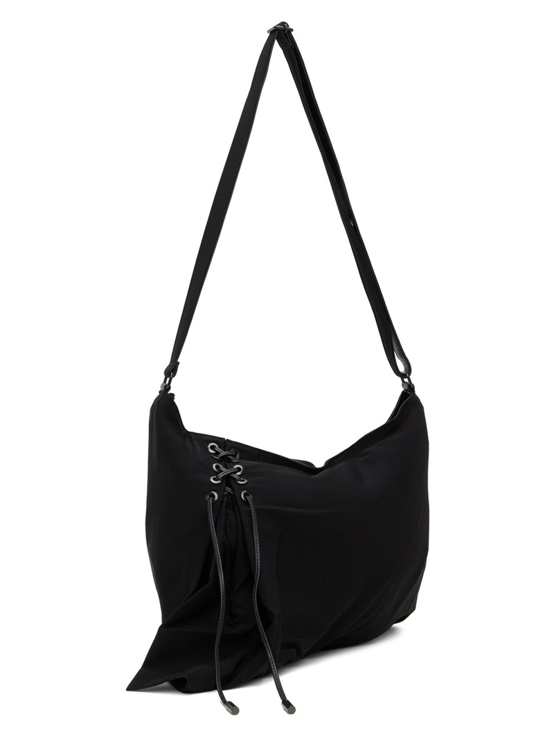 Black Asymmetric Shoulder Bag 3