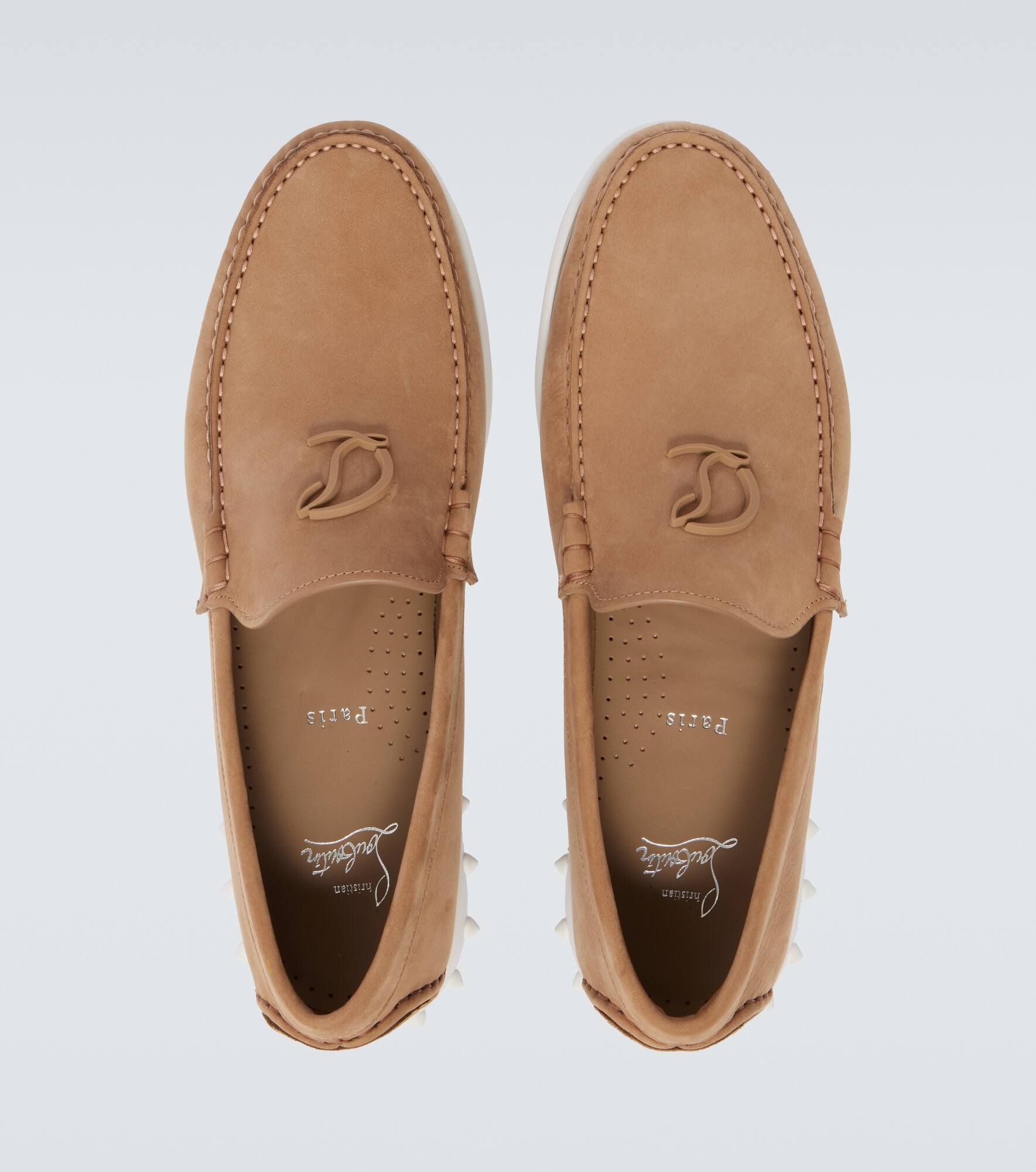 Moonboat leather boat shoes - 4