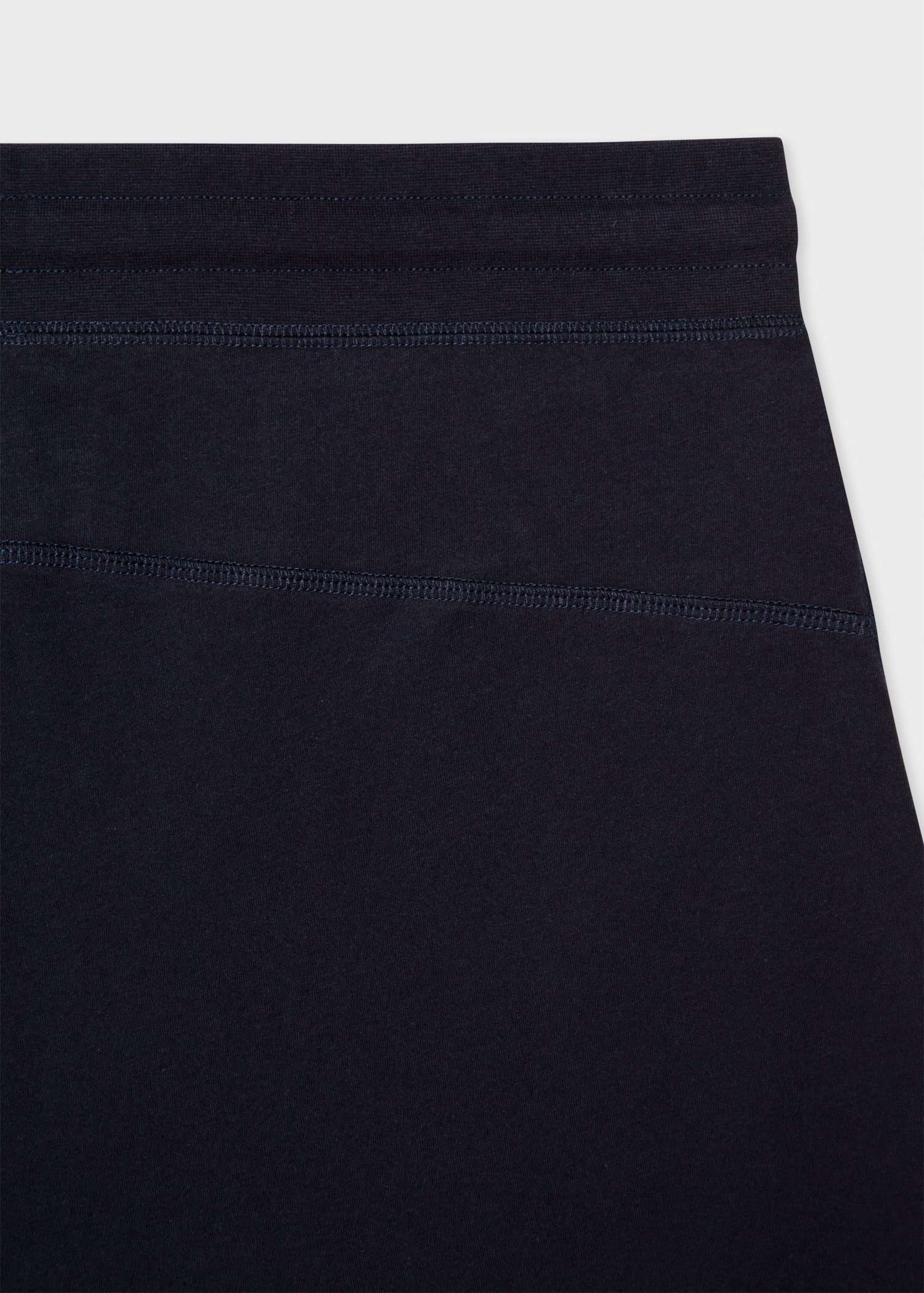 Navy Jersey Cotton Lounge Shorts - 4