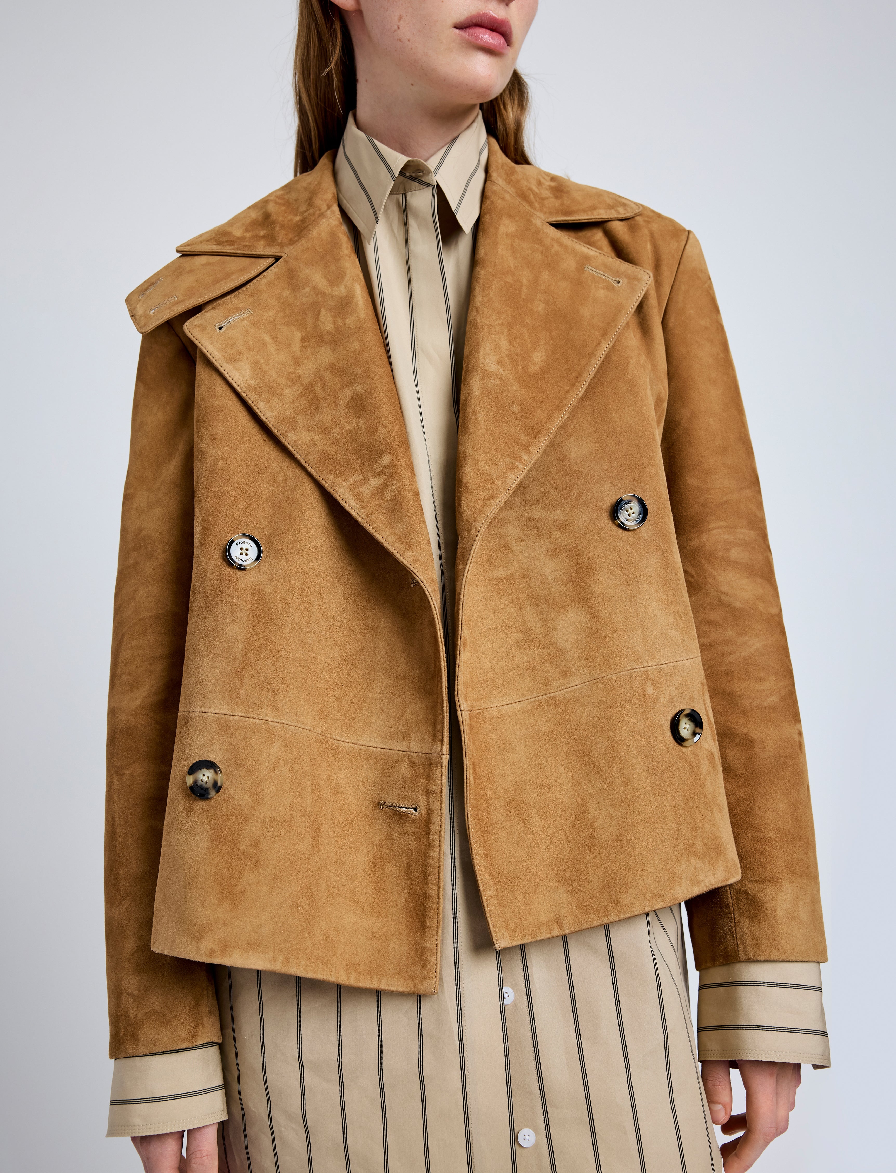 Nola Jacket in Suede - 6