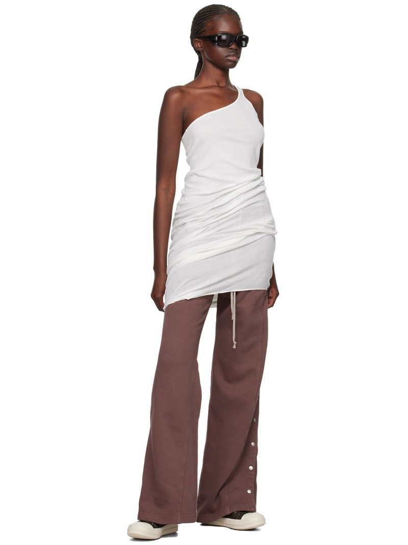 Rick Owens DRKSHDW Off-White Double Ziggy Banana Tank Top outlook