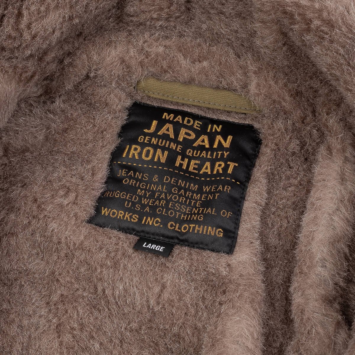 IHM-35-KHA Whipcord N1 Deck Jacket - Khaki - 17