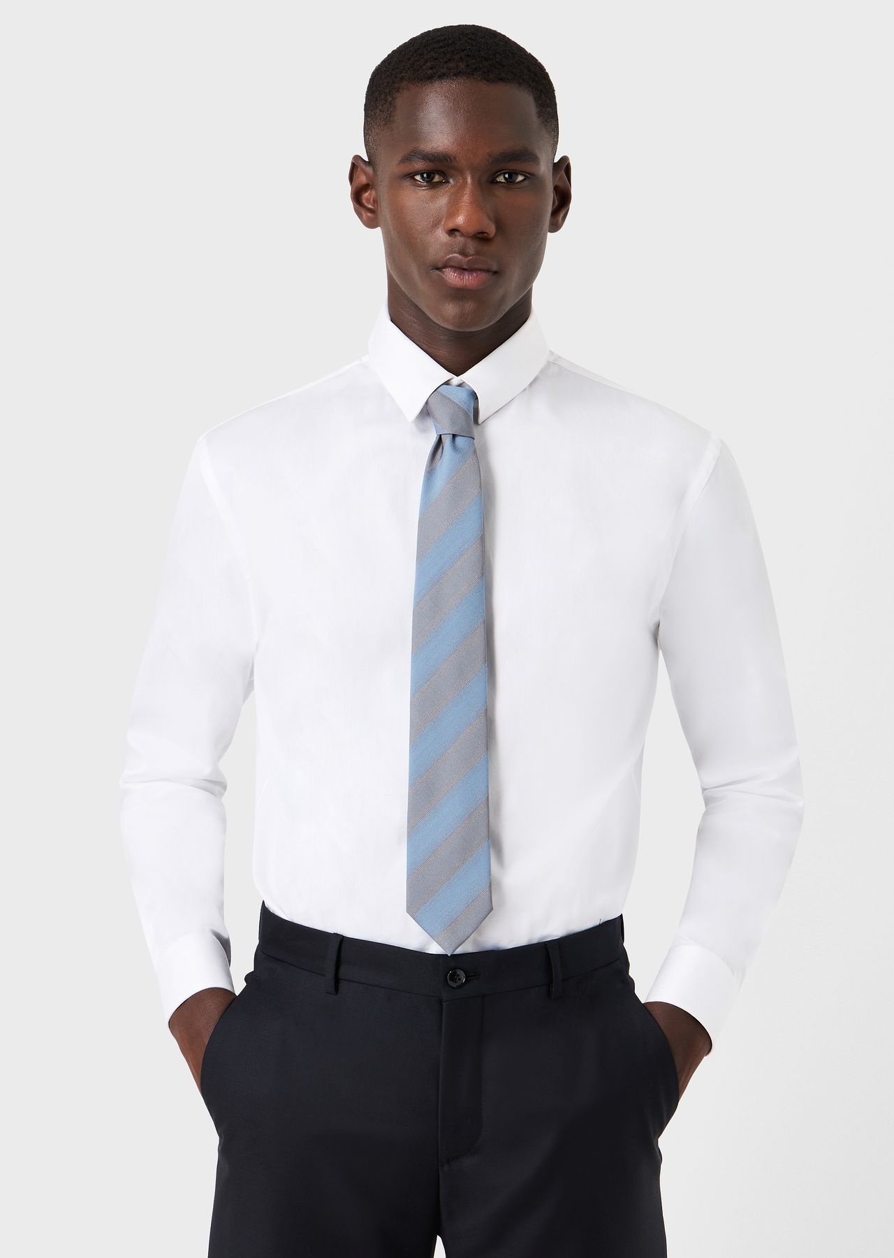 Silk and wool jacquard tie - 3