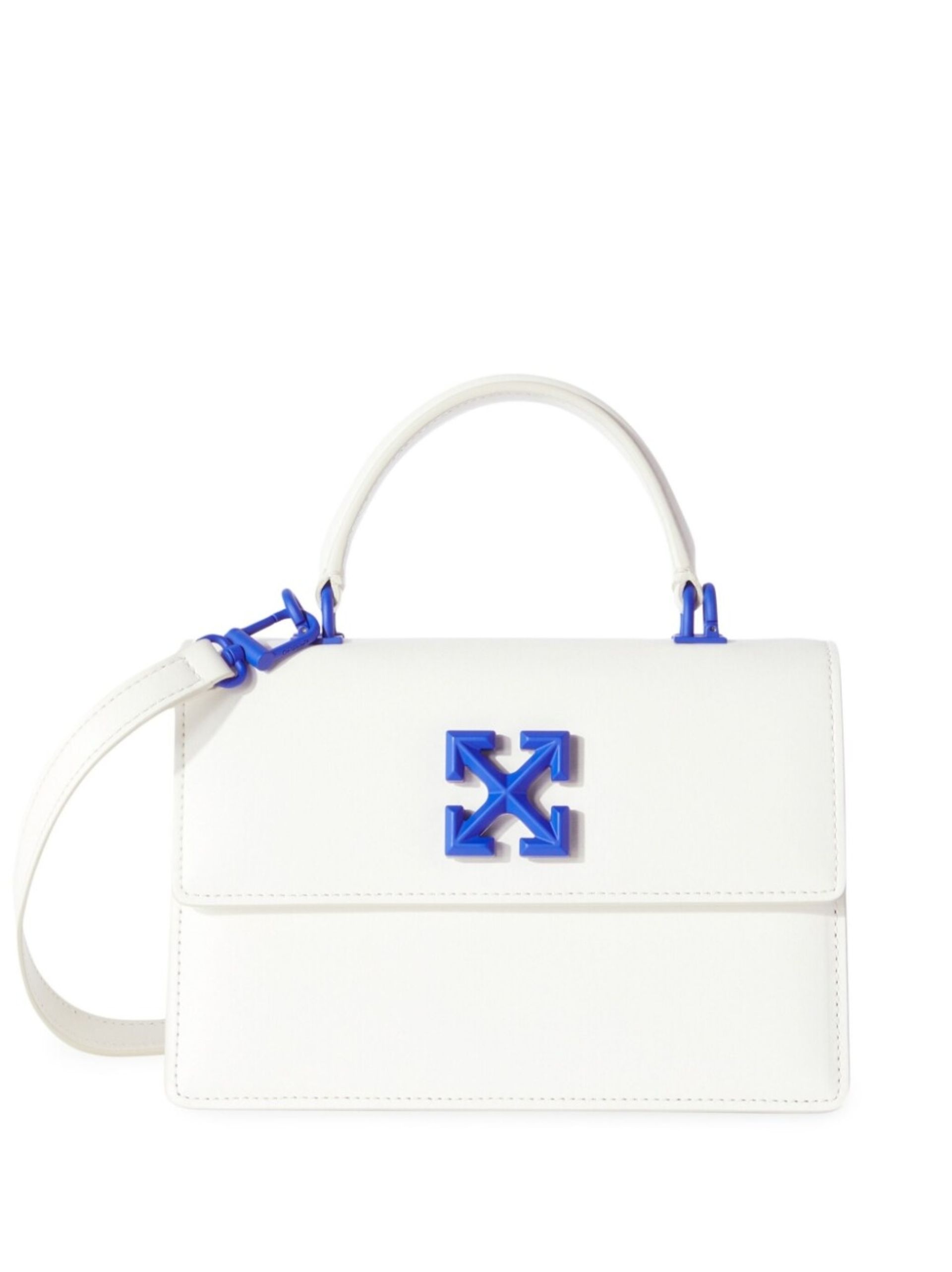 Off-White White And Blue Jitney 1.4 Handbag