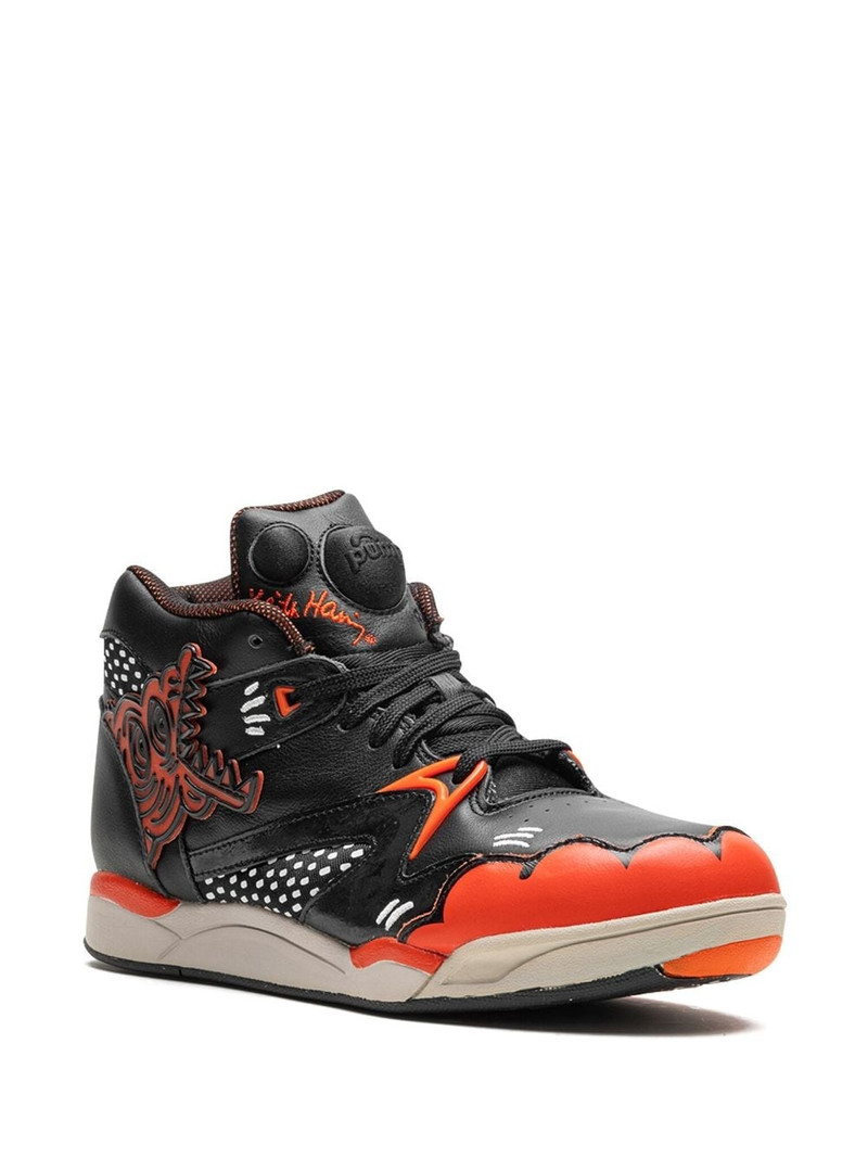 Reebok x Keith Haring Aerobic Pump Lite sneakers outlook