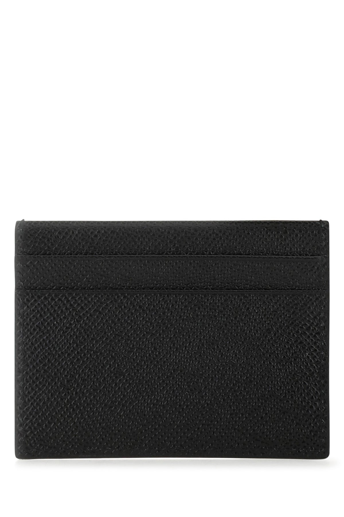 Black leather card holder - 3